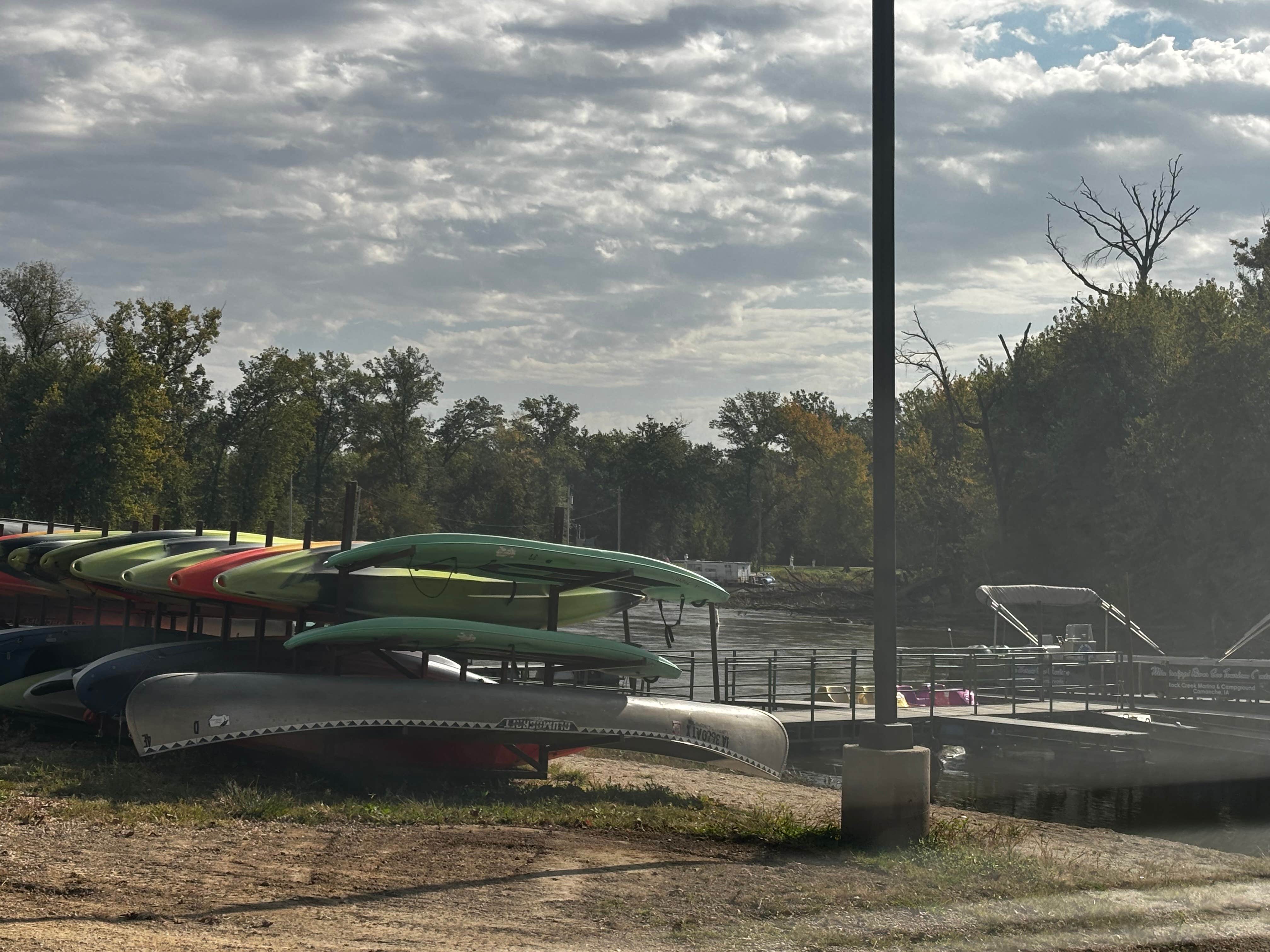 Camper-submitted photo at Cabin 1, Rock Creek Marina & Campground near Fulton, IL
