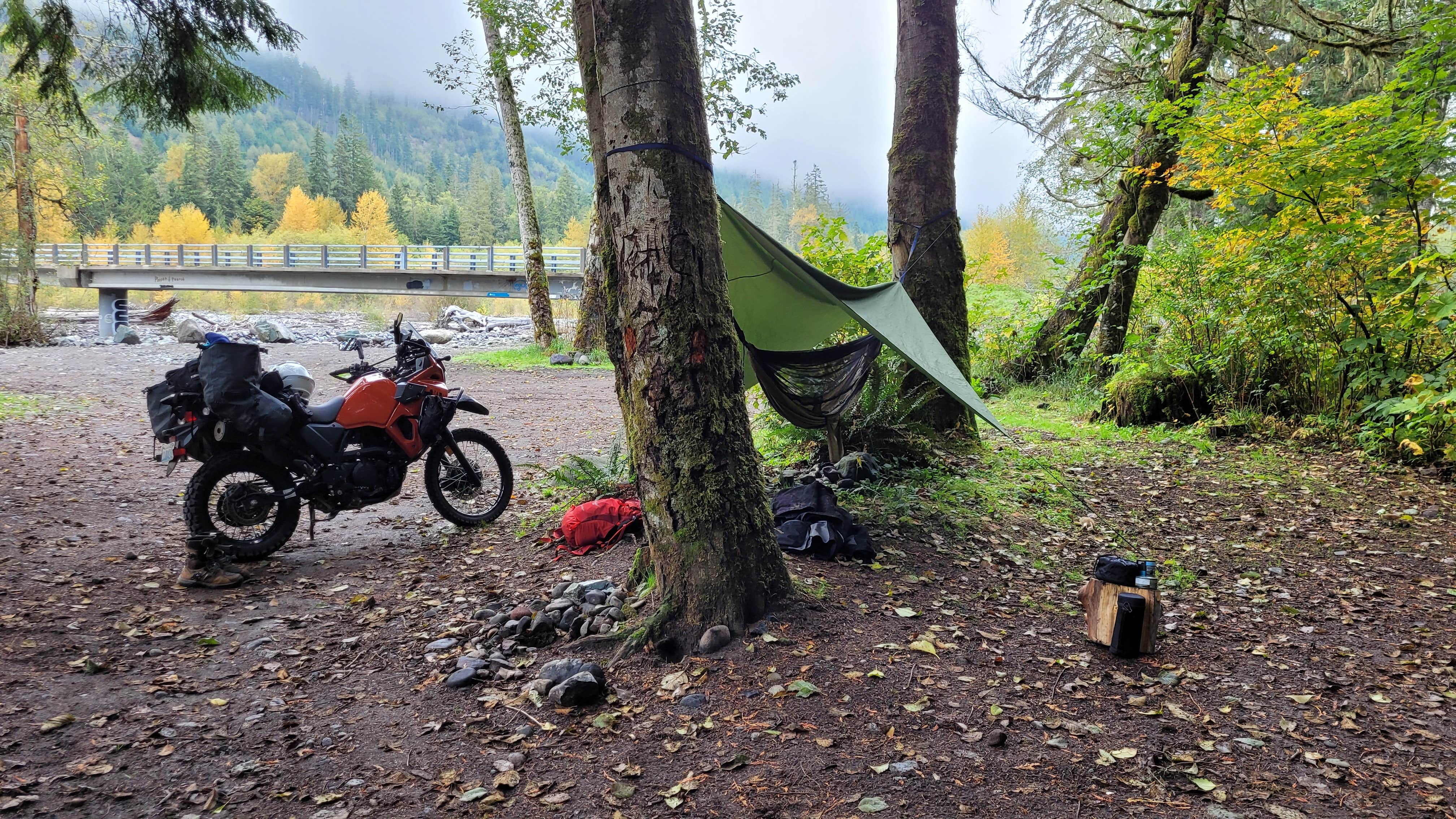 Camper-submitted photo at Carbon River near Lake Tapps, WA