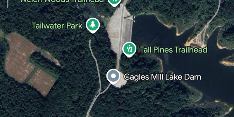 Camper submitted image from cagles mill lake dam recreation area