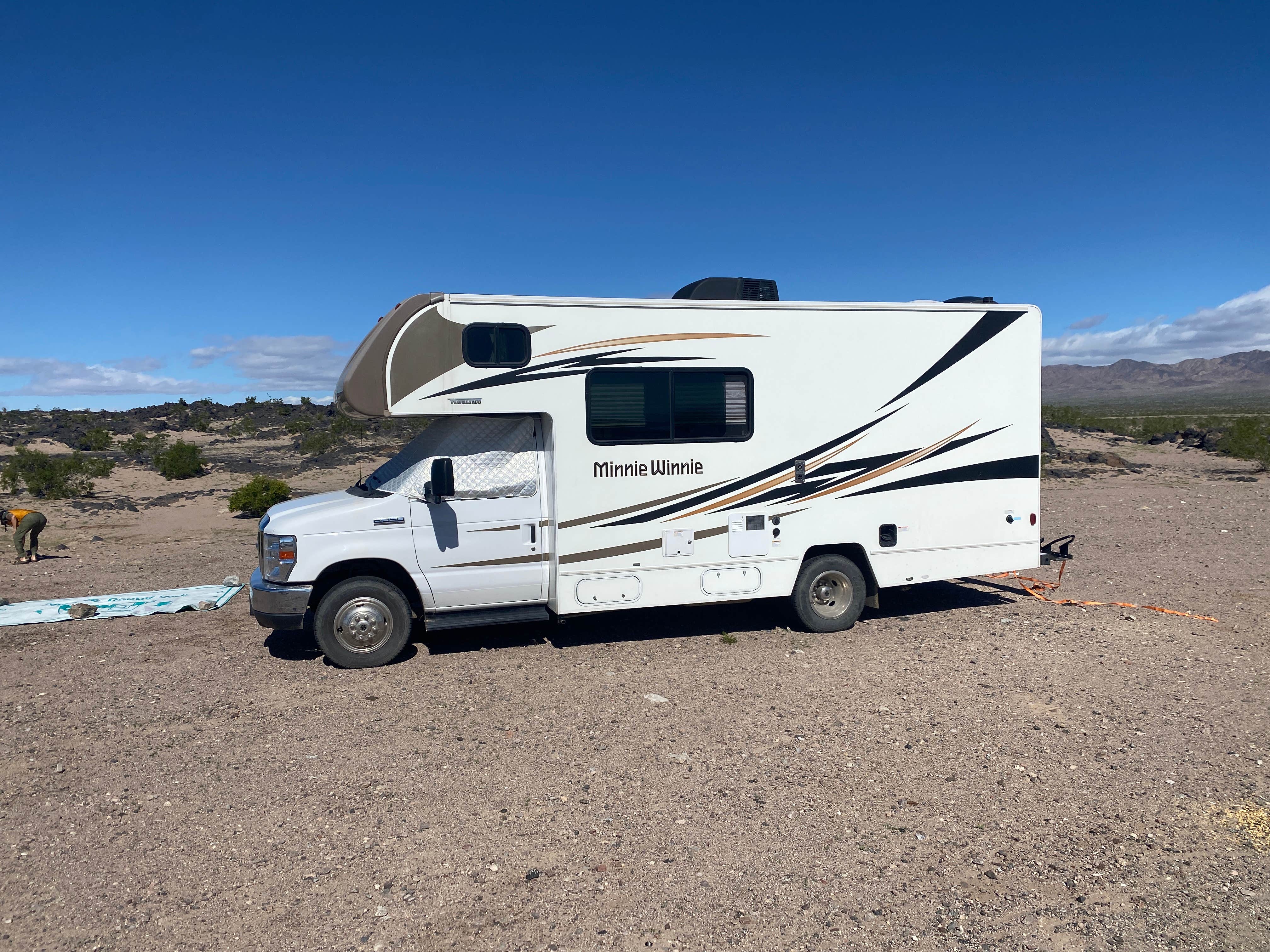 Danny T.'s photo of rv camping at Amboy Crater Dispersed near Amboy, CA