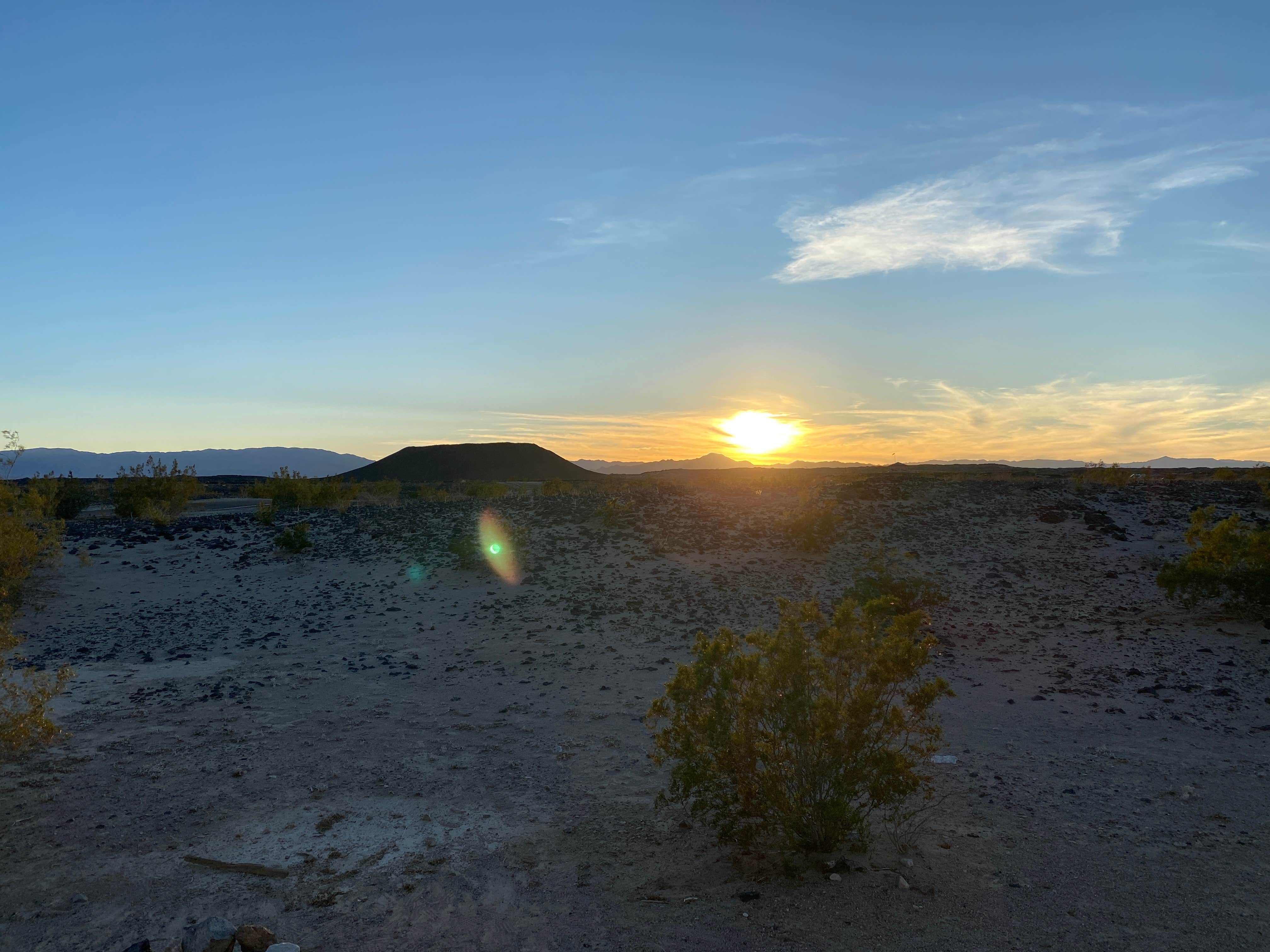 Camper-submitted photo at Amboy Crater Dispersed near Amboy, CA