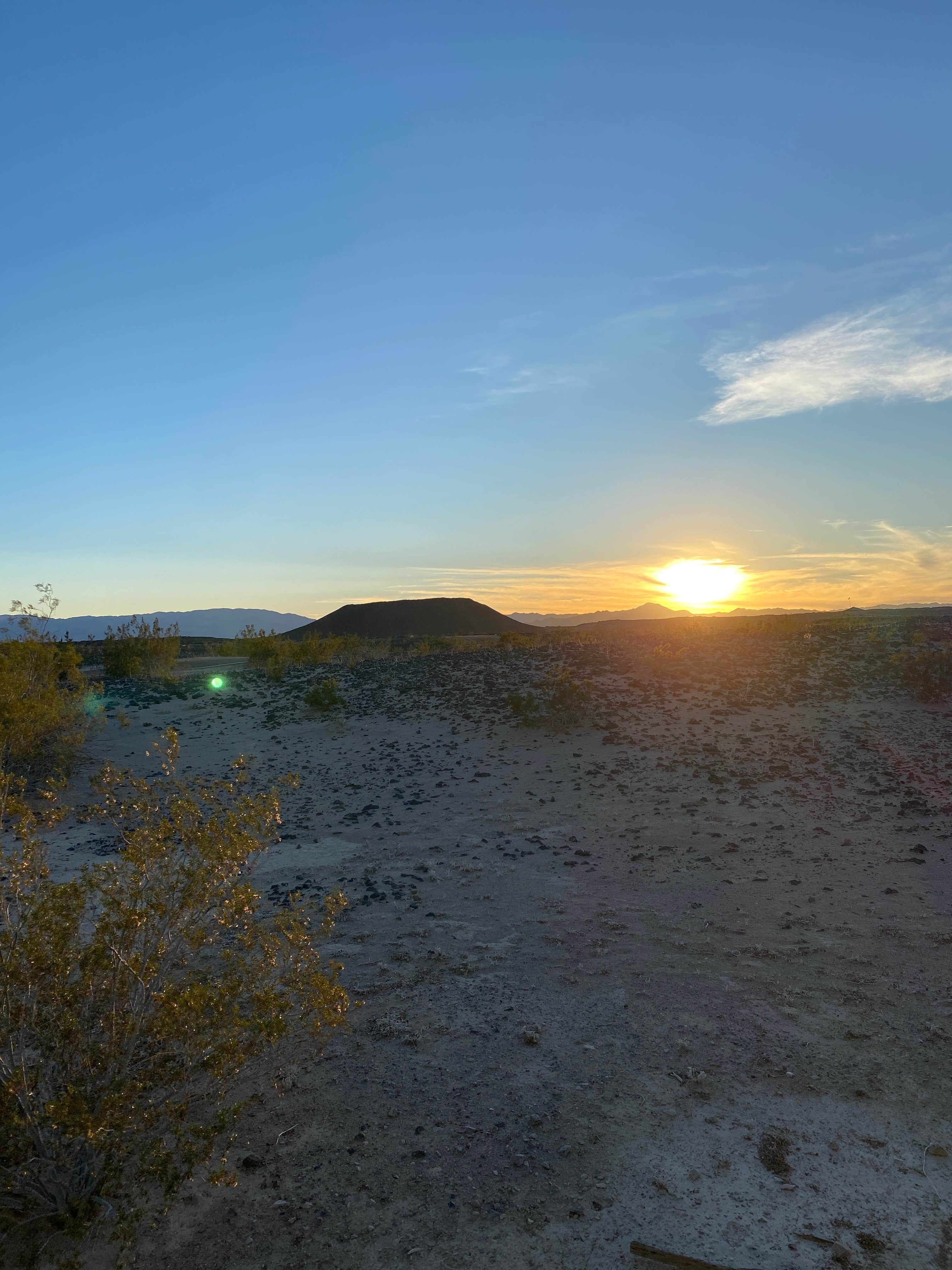 Camping near Heart of the Mojave on Kelbaker Road: Amboy Crater Dispersed, Amboy, California