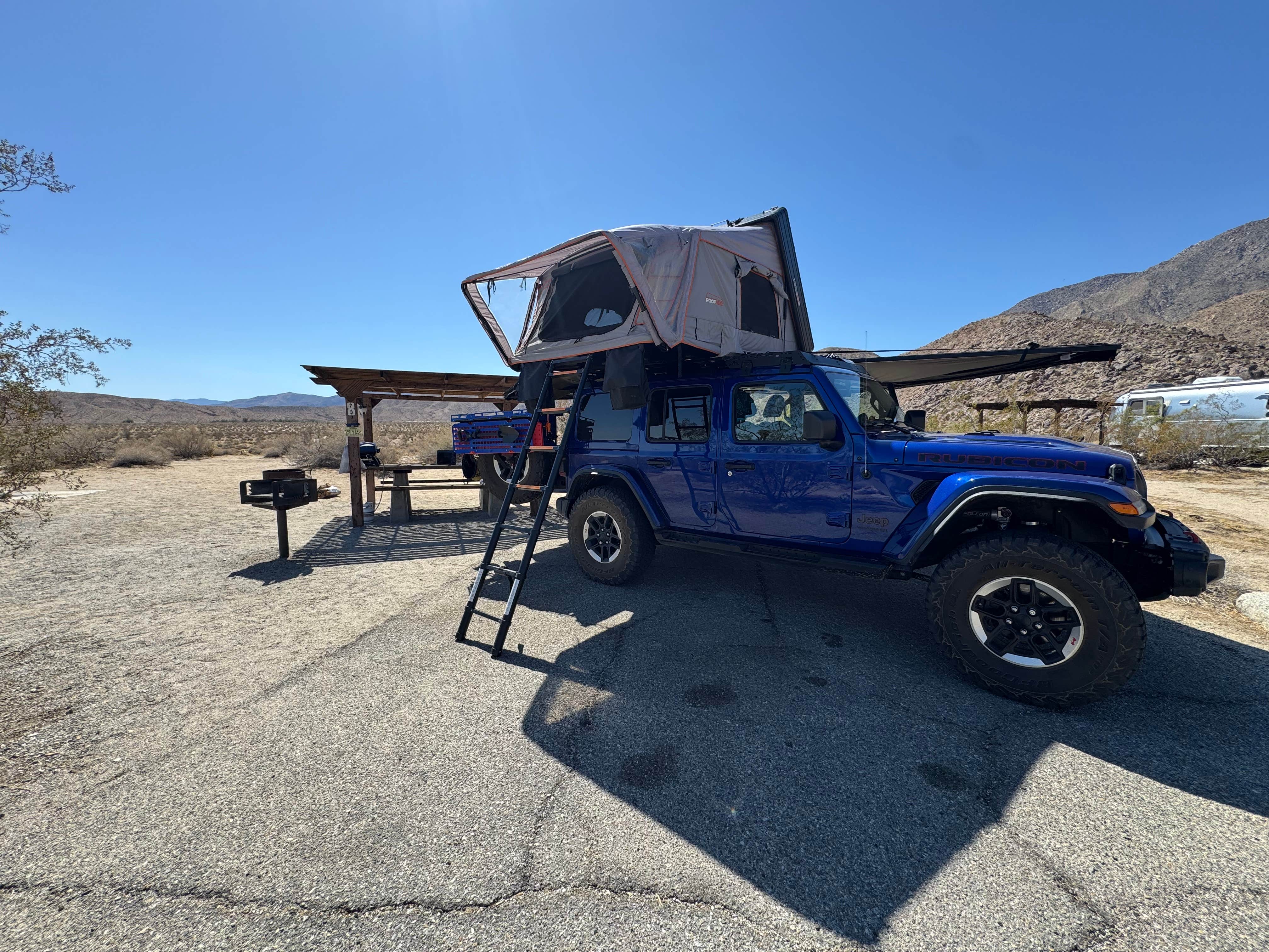 Jay C.'s photo of glamping accommodations at Borrego Palm Canyon Campground — Anza-Borrego Desert State Park near Boulevard, CA