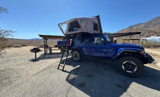 Jay C.'s photo of glamping accommodations at Borrego Palm Canyon Campground — Anza-Borrego Desert State Park near Cleveland National Forest