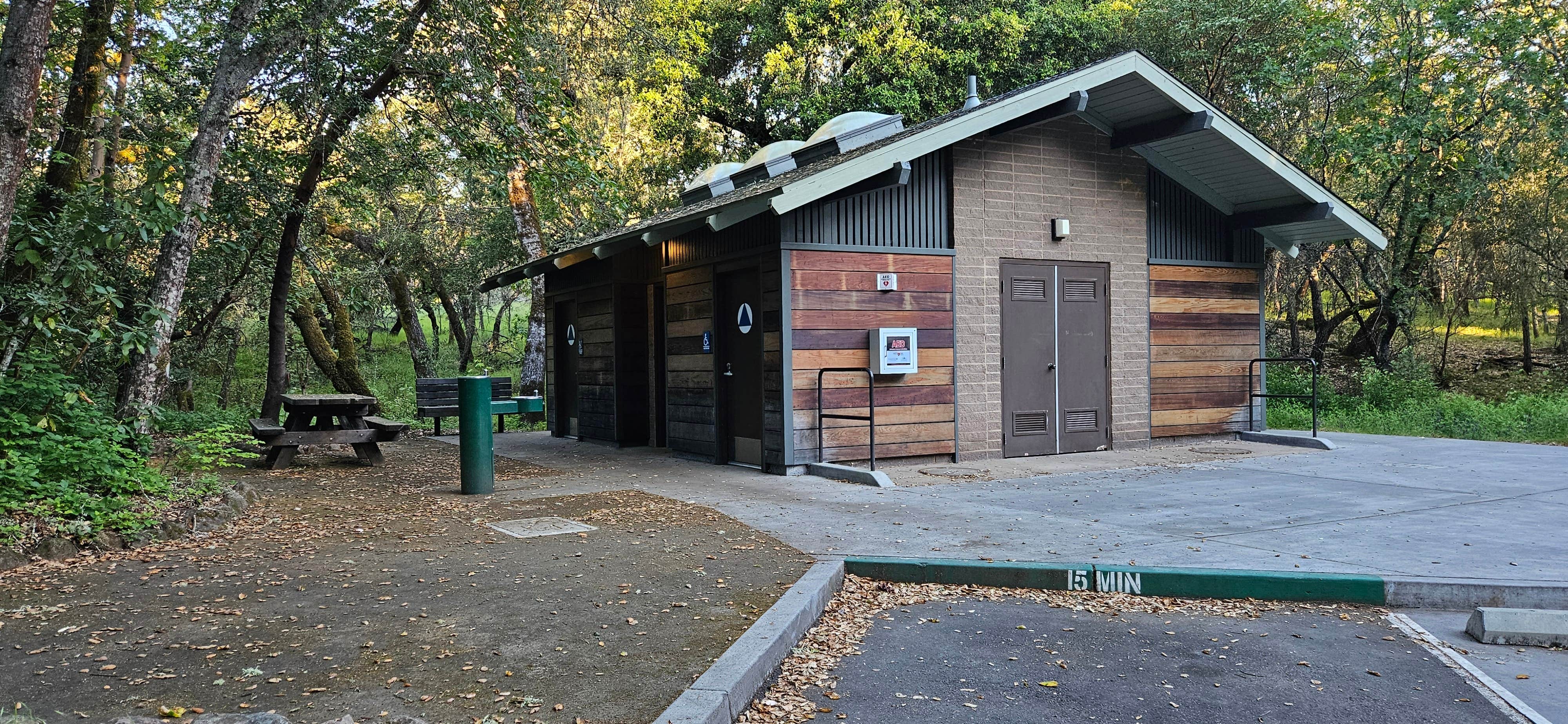 Gina D.'s photo of a cabin at Ritchey Creek Campground — Bothe-Napa Valley State Park near Albany, CA