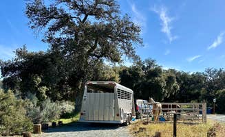Beth W.'s photo of camping with a horse at Boulder Oaks Eqst near Boulevard, CA