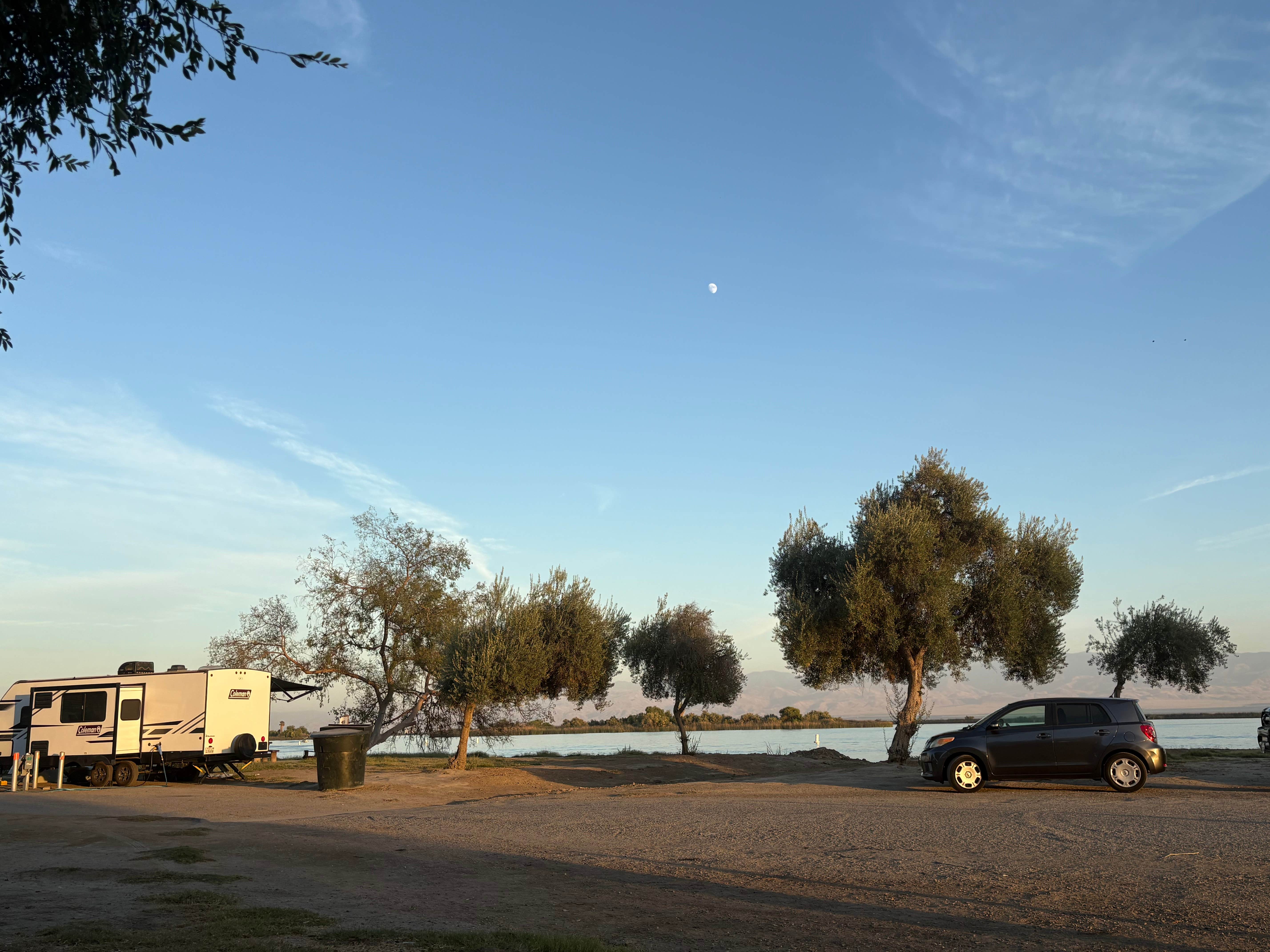 susan F.'s photo of rv camping at Buena Vista Aquatic Recreational Area near Edison, CA