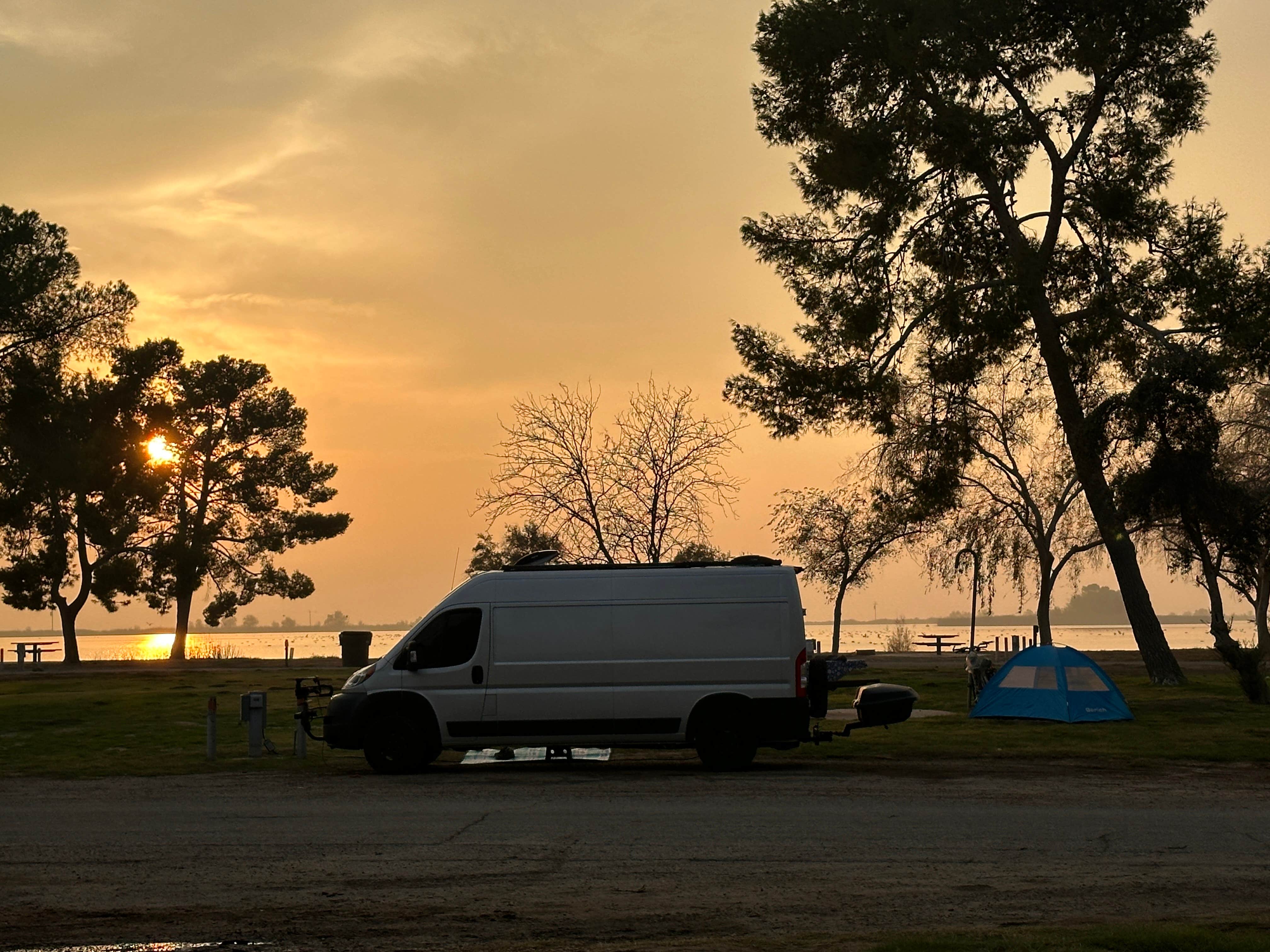 Wendy S.'s photo of rv camping at Buena Vista Aquatic Recreational Area near Tupman, CA