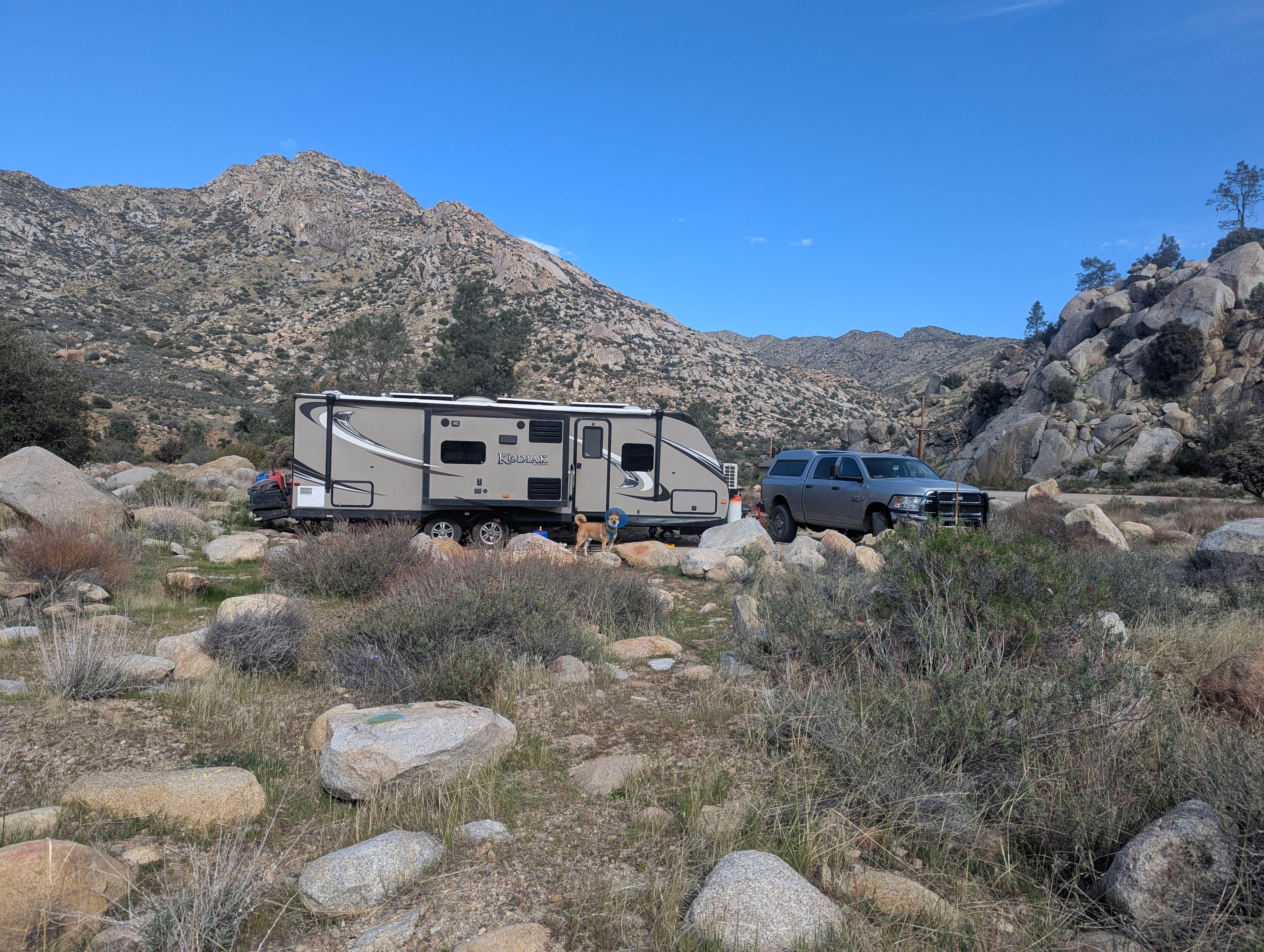 Camper-submitted photo at Chico Flat Dispersed Camping - Partially Closed, See Description near Onyx, CA