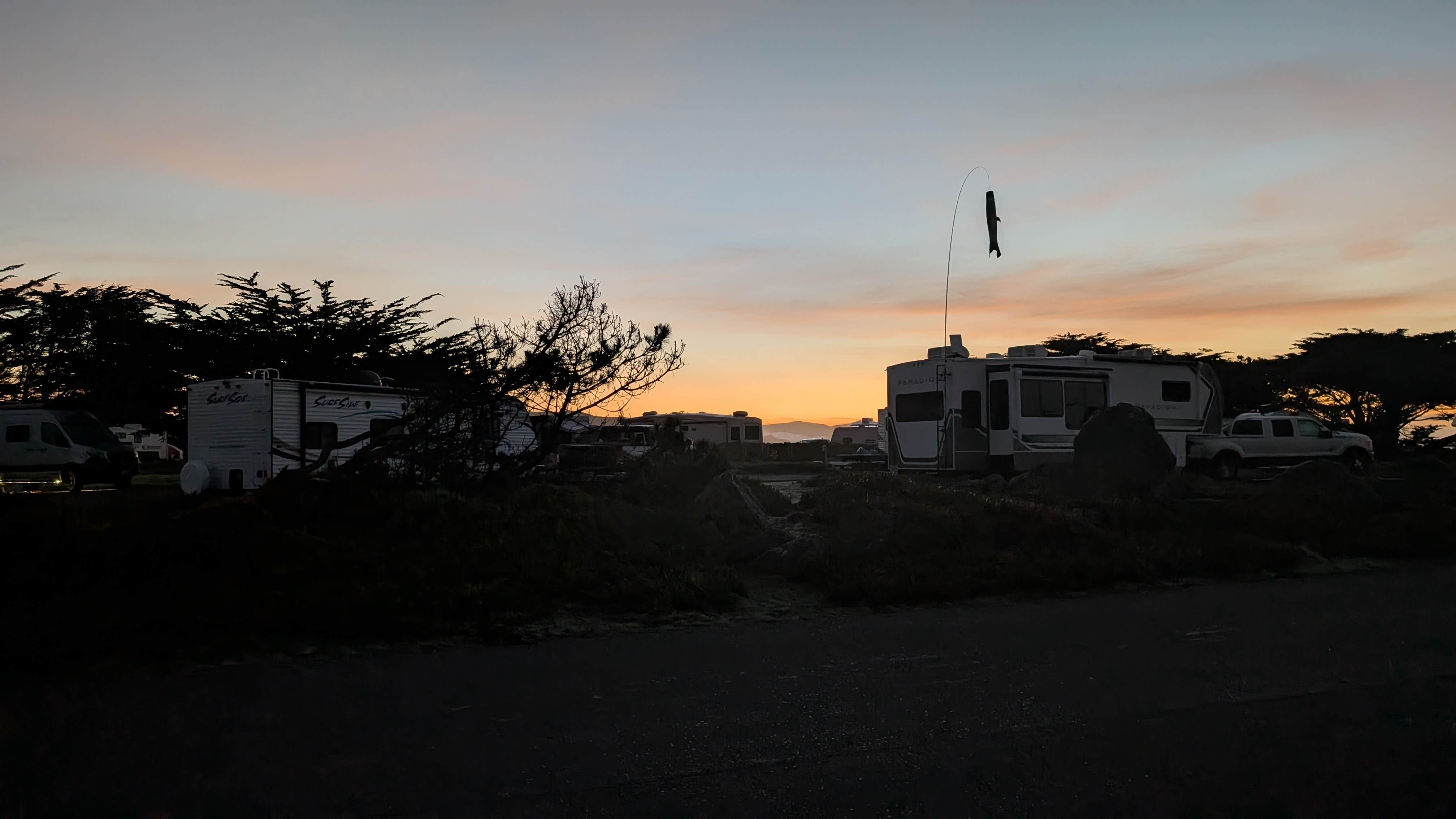 Justin W.'s photo of rv camping at Doran Regional Park near Bridgehaven, CA