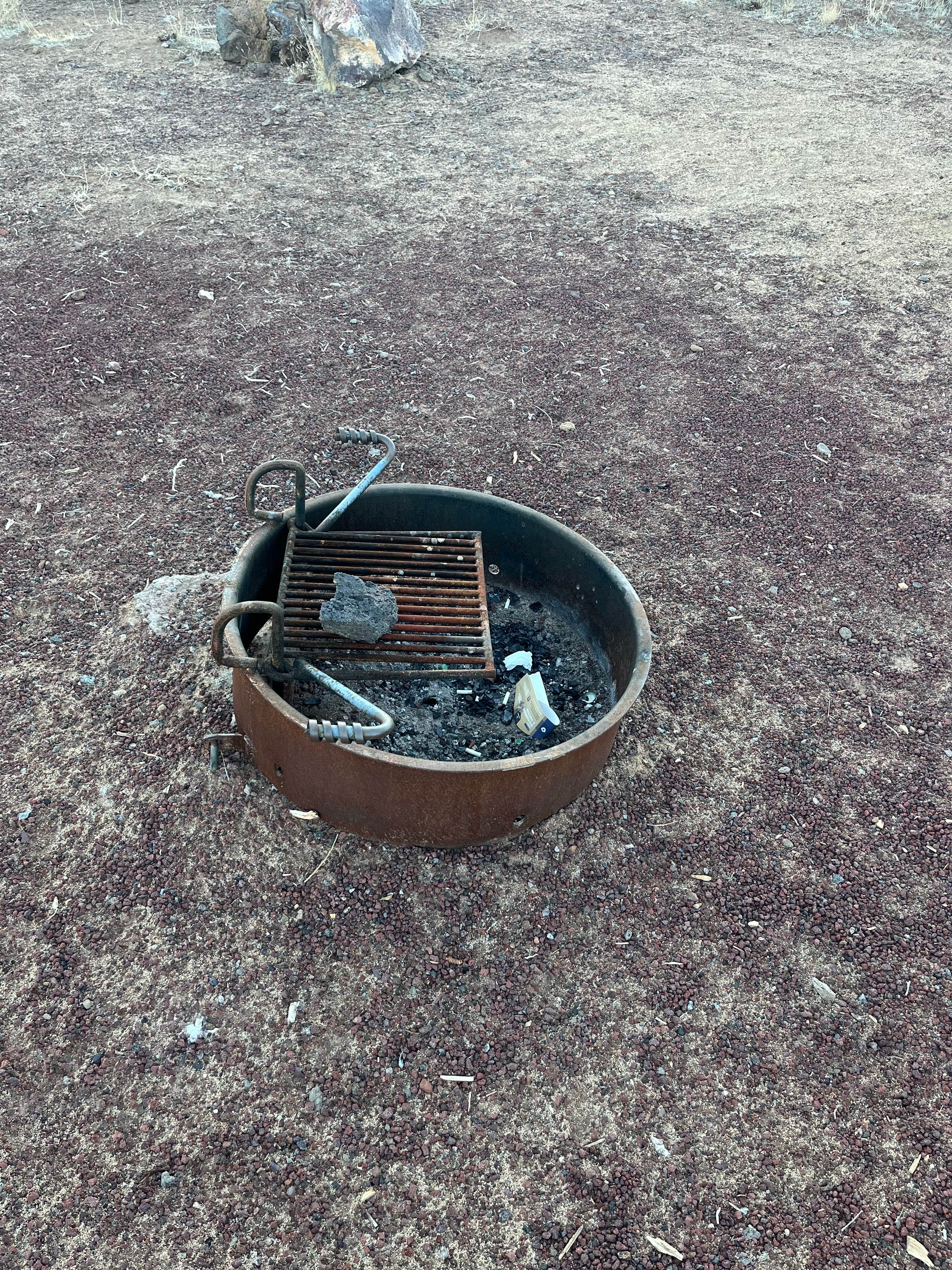 Camper-submitted photo at Fossil Falls Campground near Trona, CA
