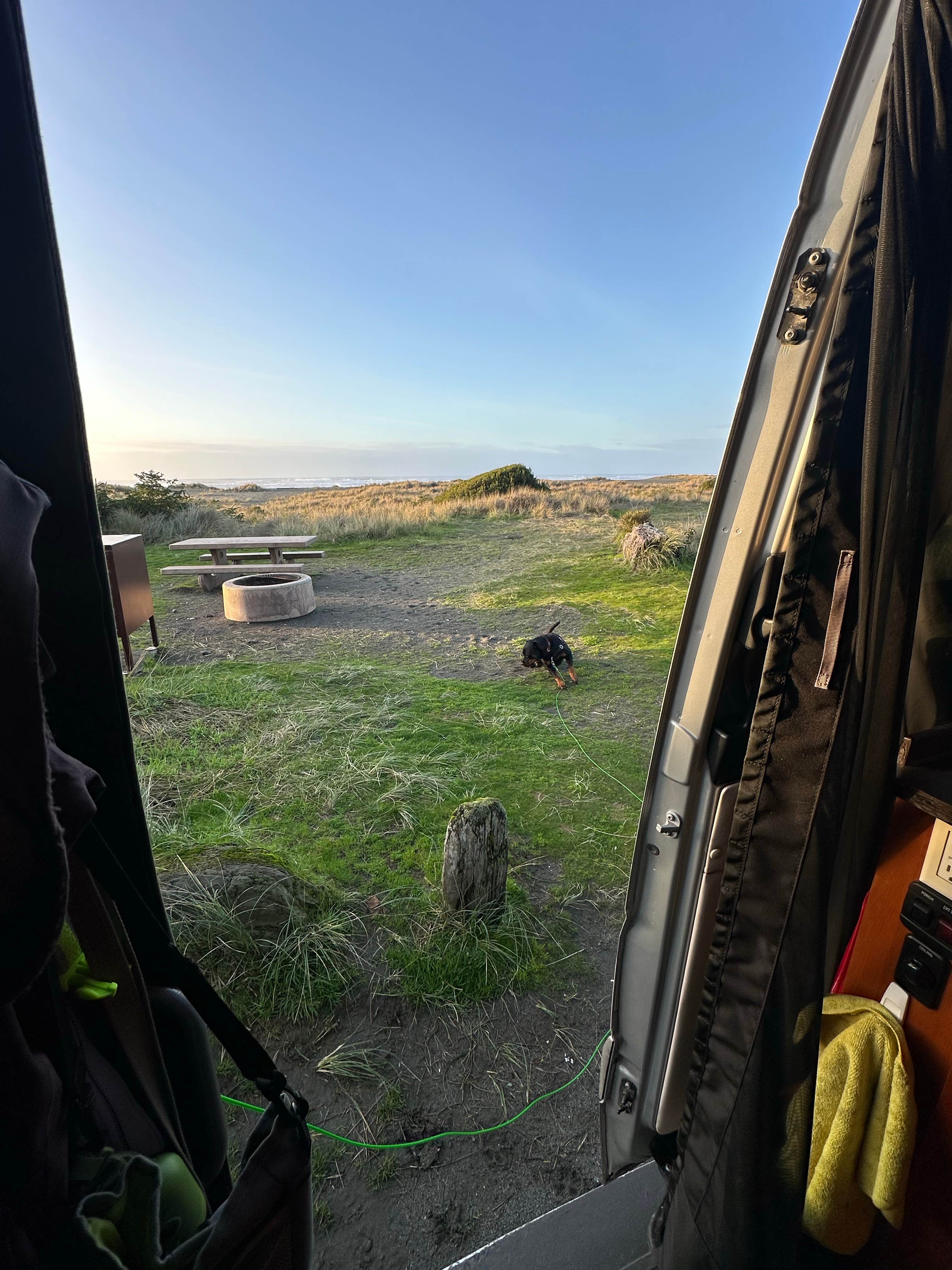 Teresa A.'s photo at Gold Bluffs Beach Campground — Prairie Creek Redwoods State Park near Redwood National Park