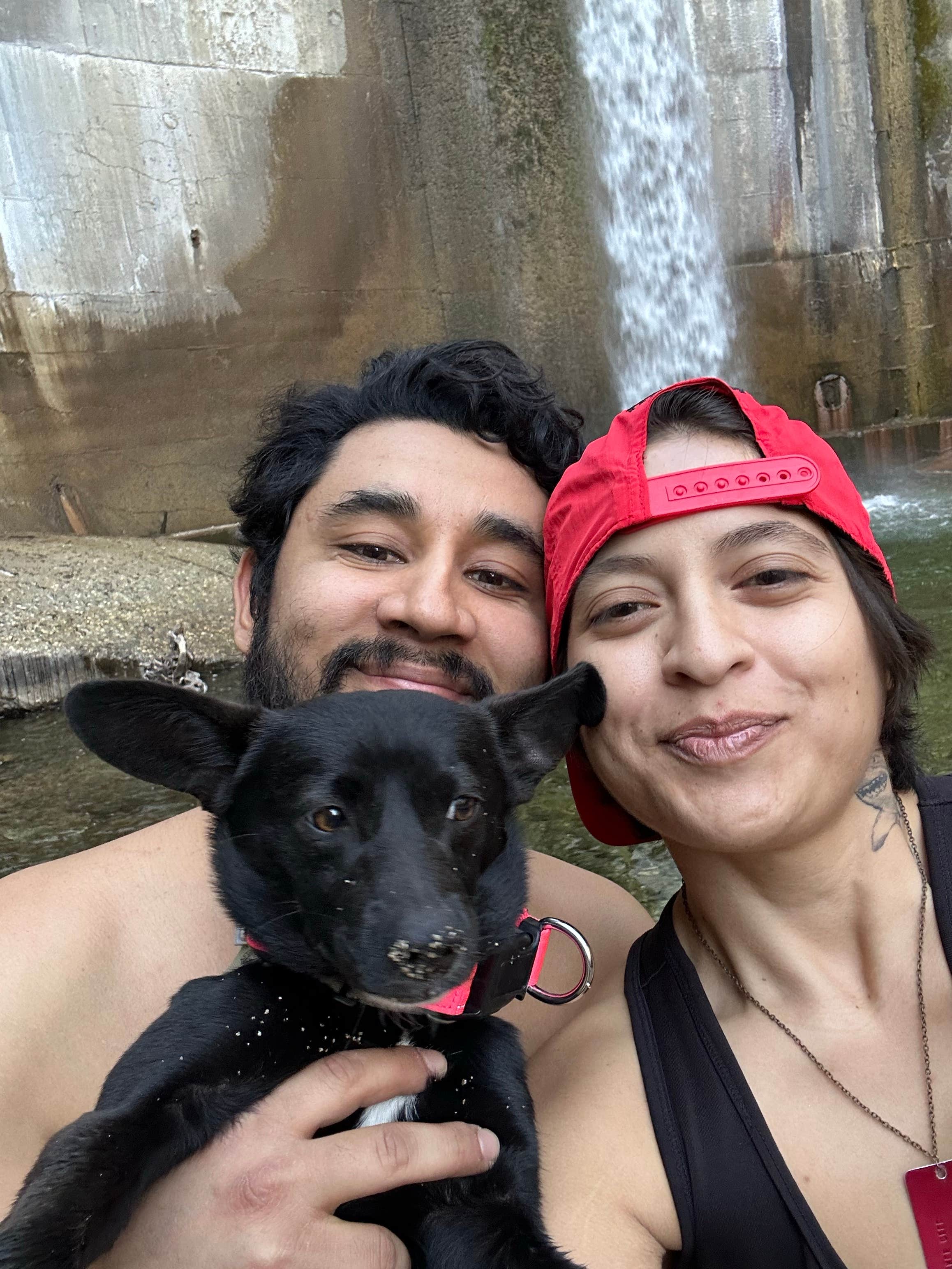 Lindsey G.'s photo of camping with pets at Gould Mesa Trail Campground near Los Angeles, CA