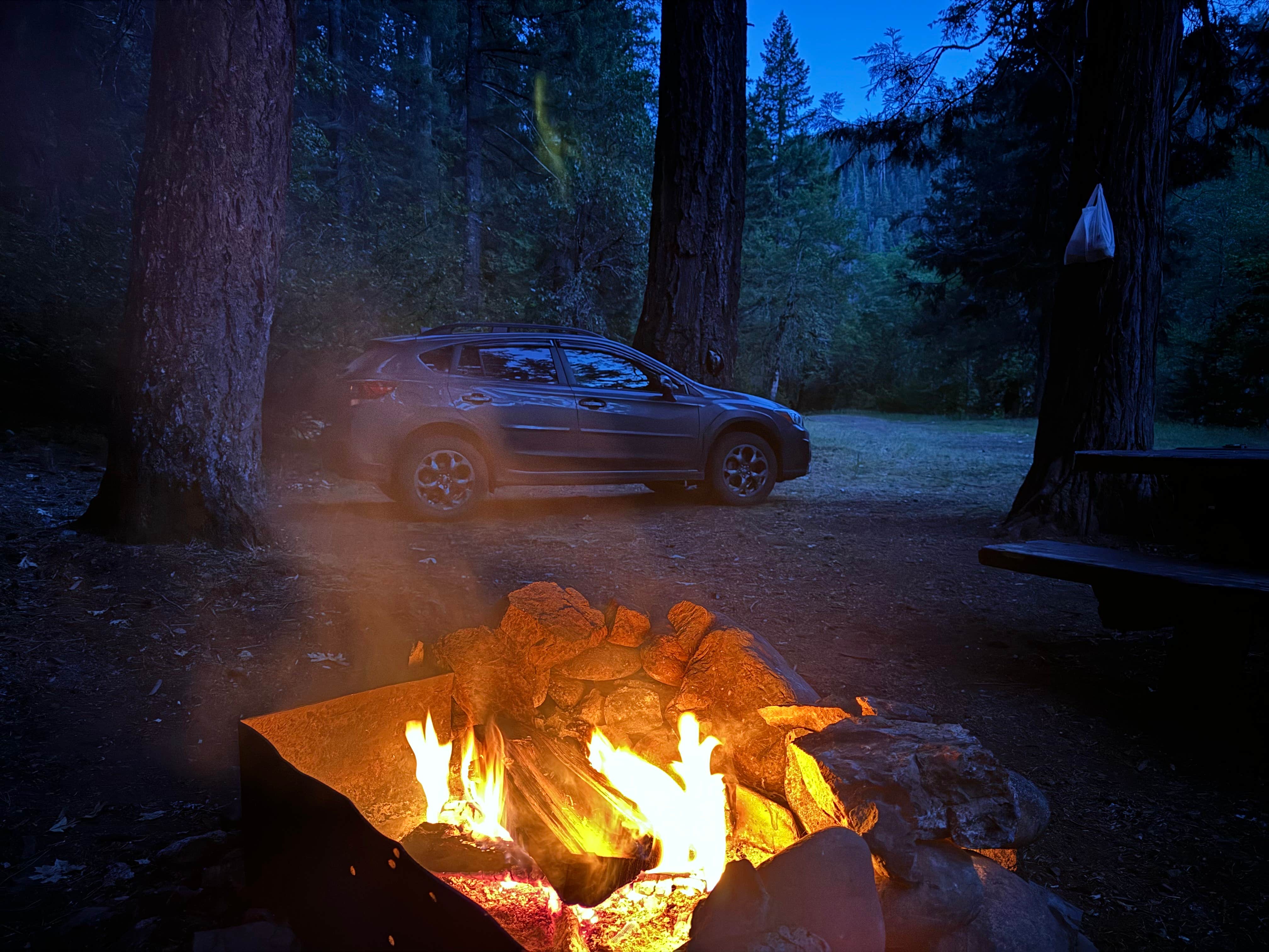Camper-submitted photo at Hobo Gulch Campground near Helena, CA