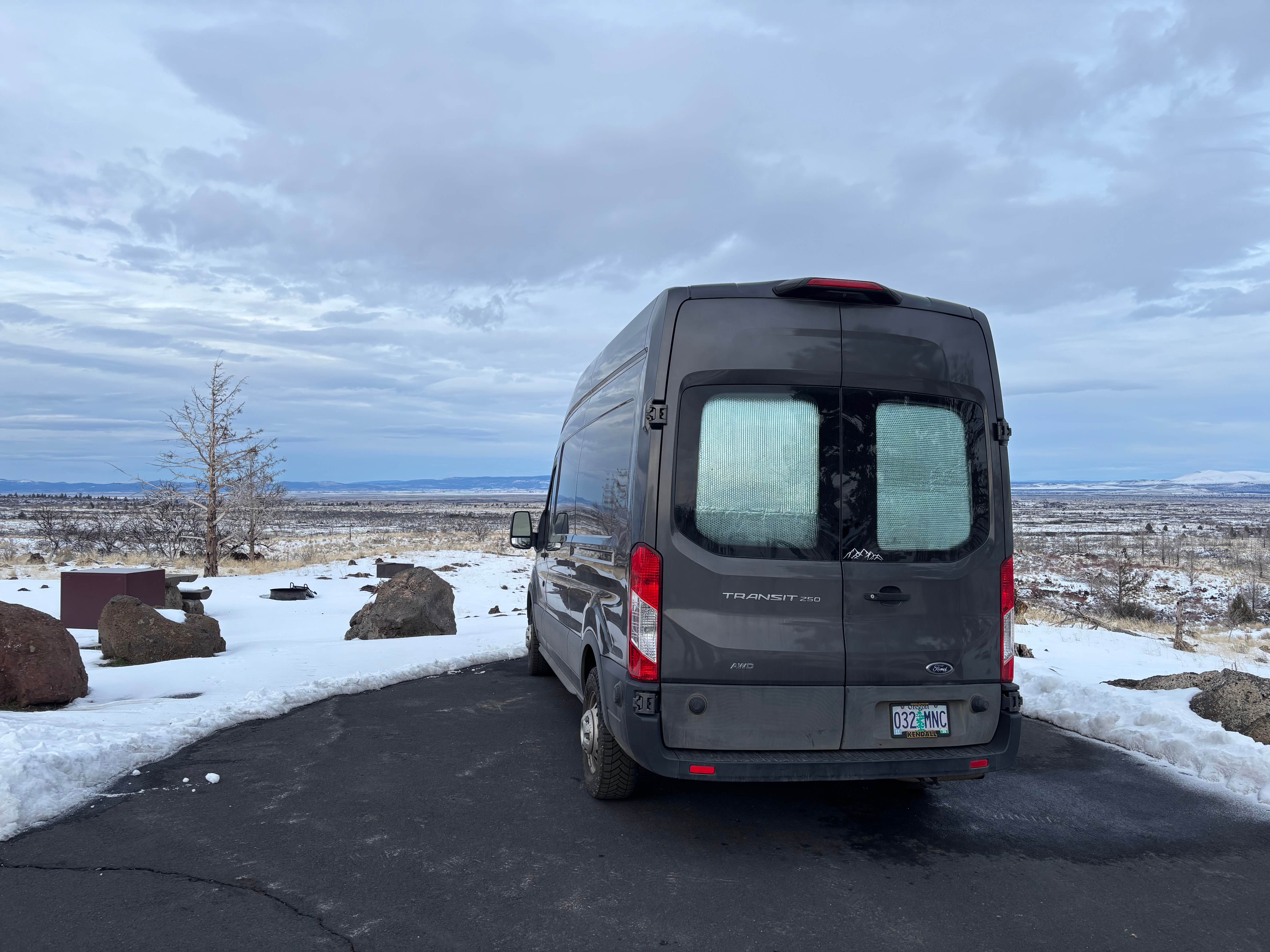 Nicole V.'s photo of rv camping at Indian Well Campground — Lava Beds National Monument near Tulelake, CA