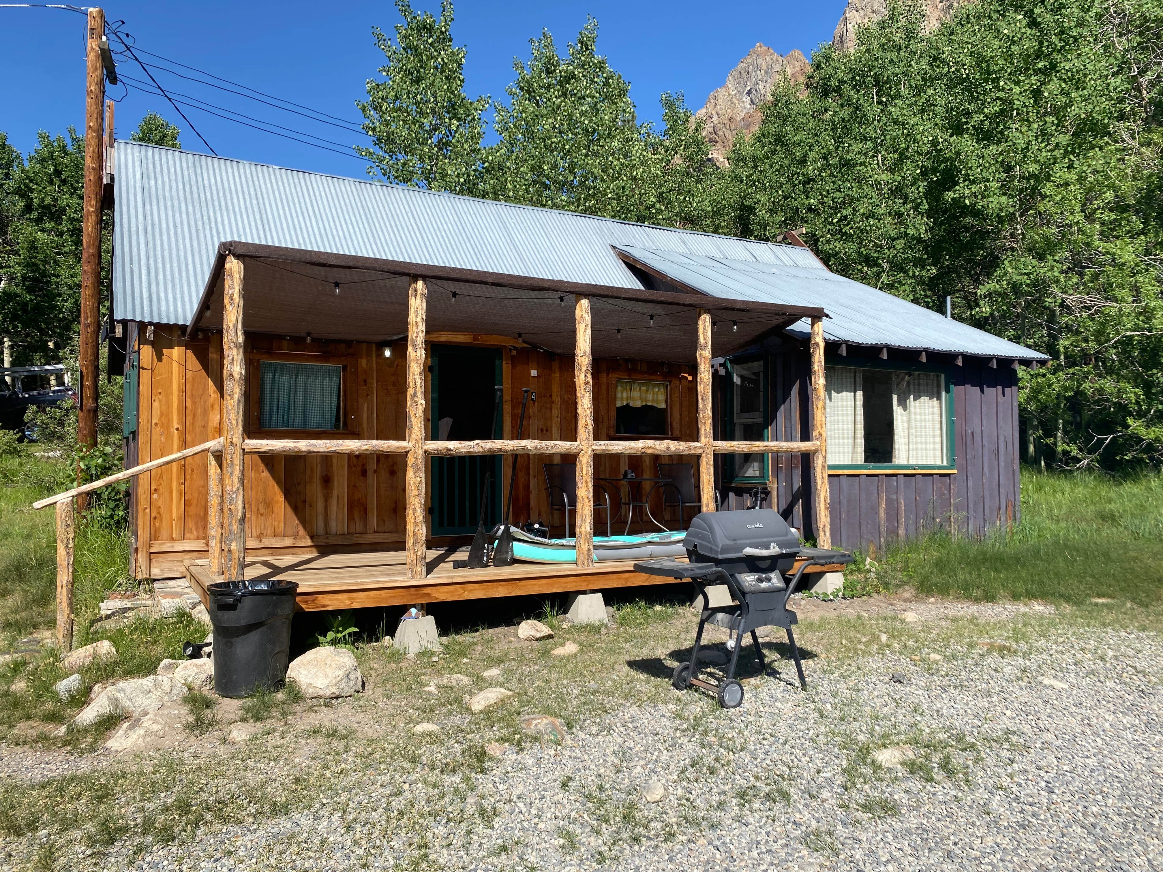 Wilbur P.'s photo of a cabin at Lundy Lake Campground near Coleville, CA