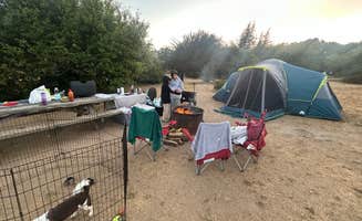 Laura D.'s photo of tent camping at Manresa State Beach Campground near Pescadero, CA