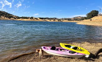 Kebe L.'s photo of camping with pets at McClure Point Recreation Area near Jamestown, CA