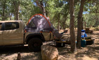 Andrew S.'s photo of tent camping at Oak Flat Campground near Brandeis, CA