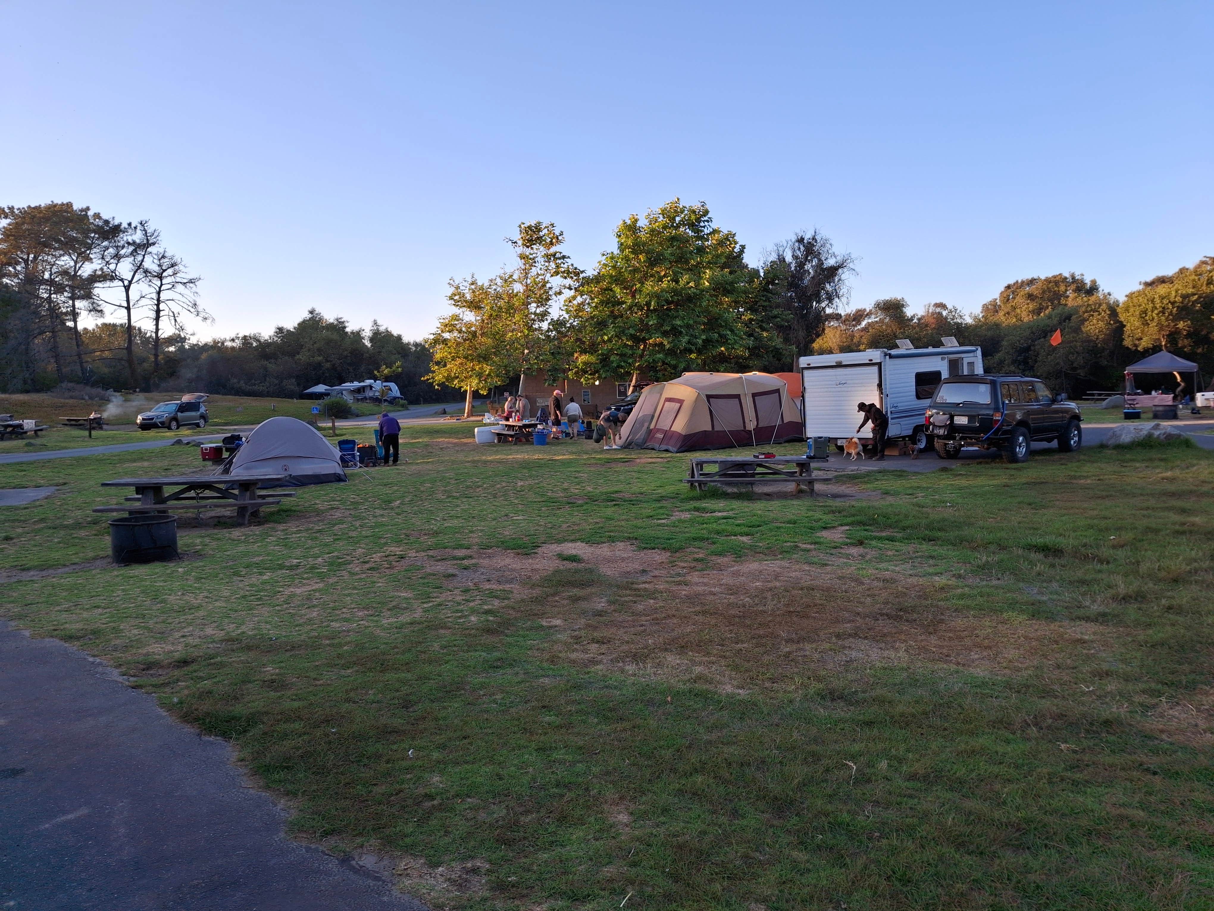 Leonard H.'s photo of camping with pets at Oceano Campground — Pismo State Beach near Pismo Beach, CA
