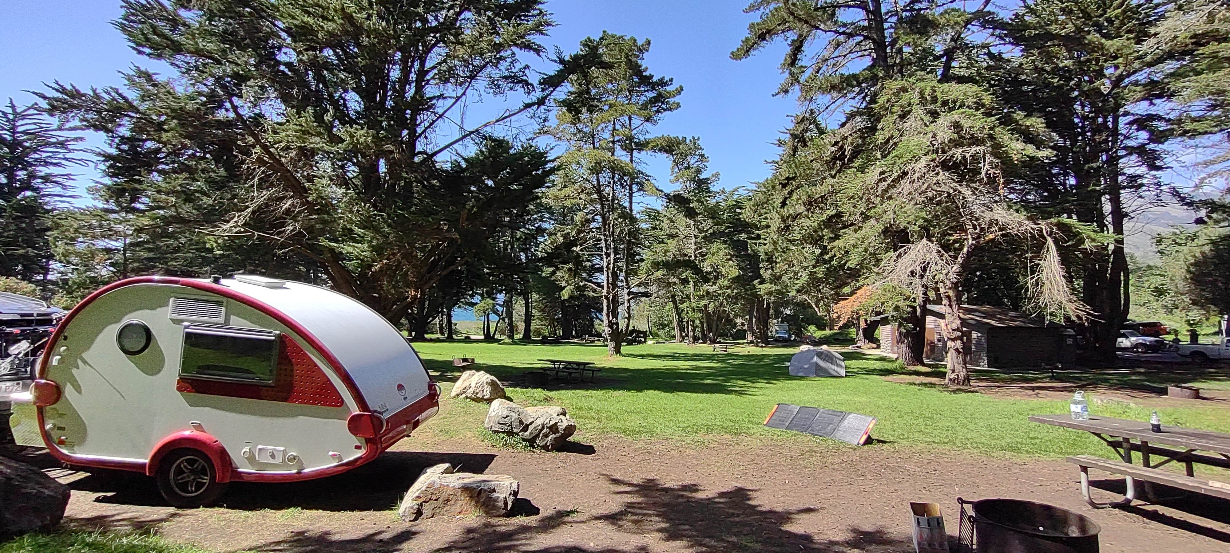 Sue B.'s photo of rv camping at Plaskett Creek Campground - Los Padres National Forest near Jolon, CA
