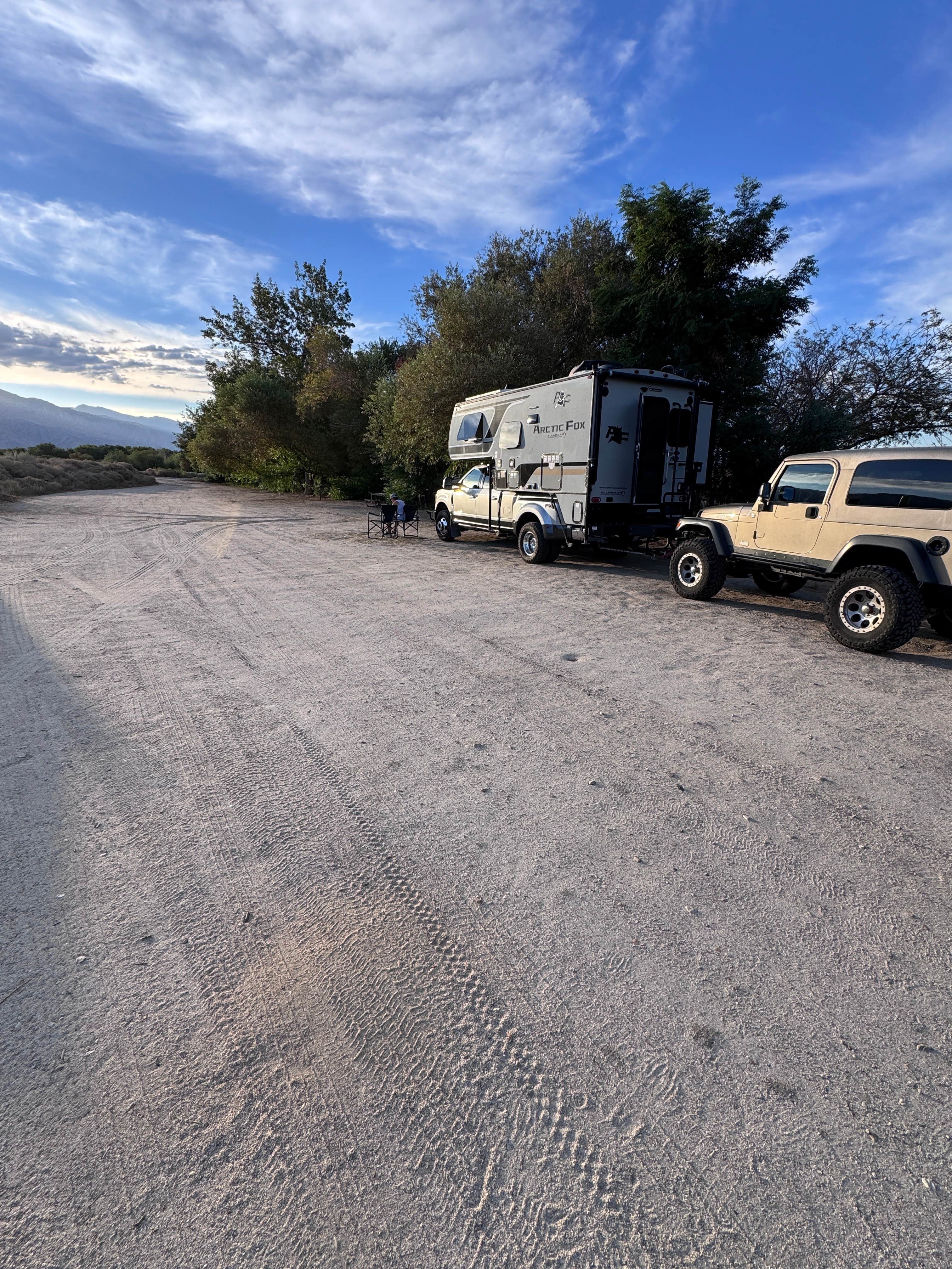 Lee D.'s photo of rv camping at Portuguese Joe Campground near Lone Pine, CA