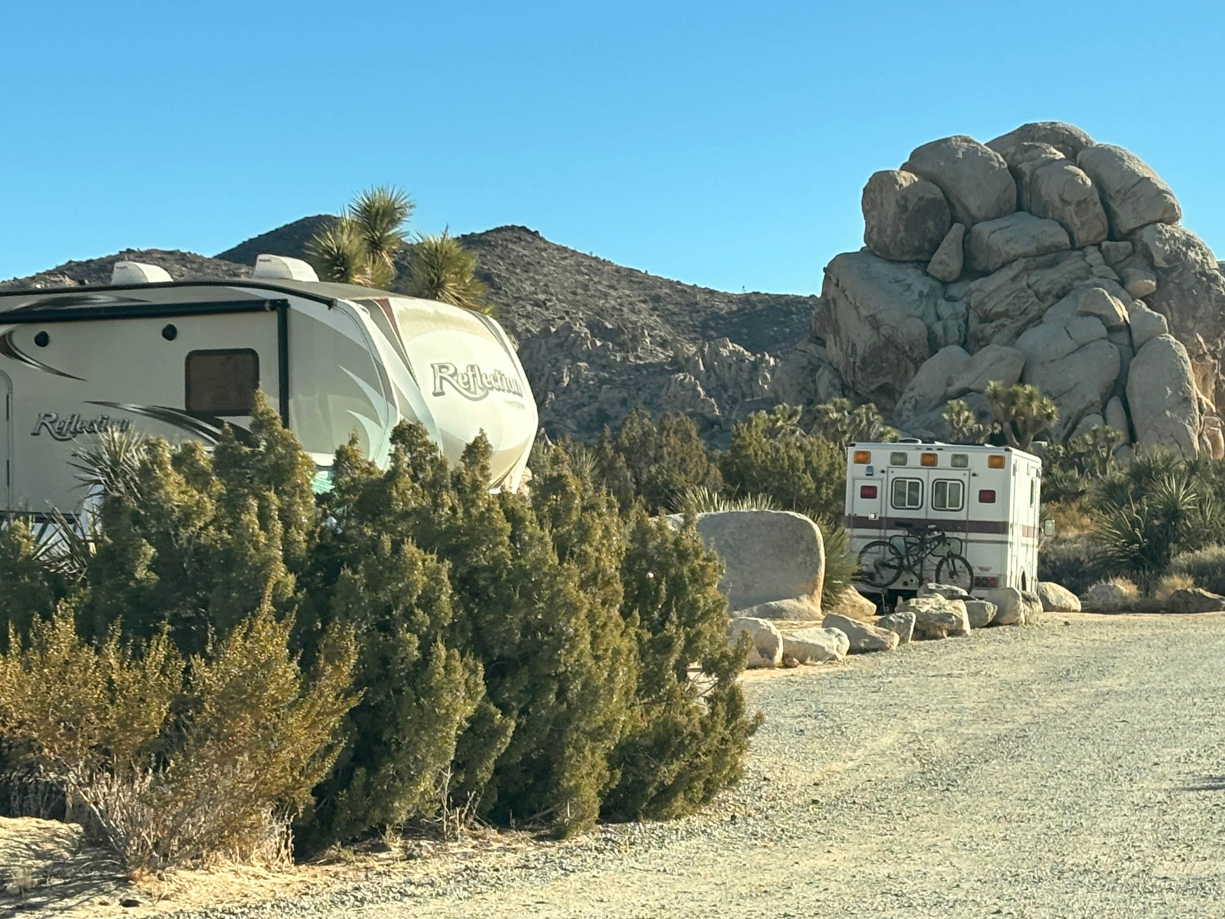 Jennifer H.'s photo of rv camping at Ryan Campground — Joshua Tree National Park near Amboy, CA
