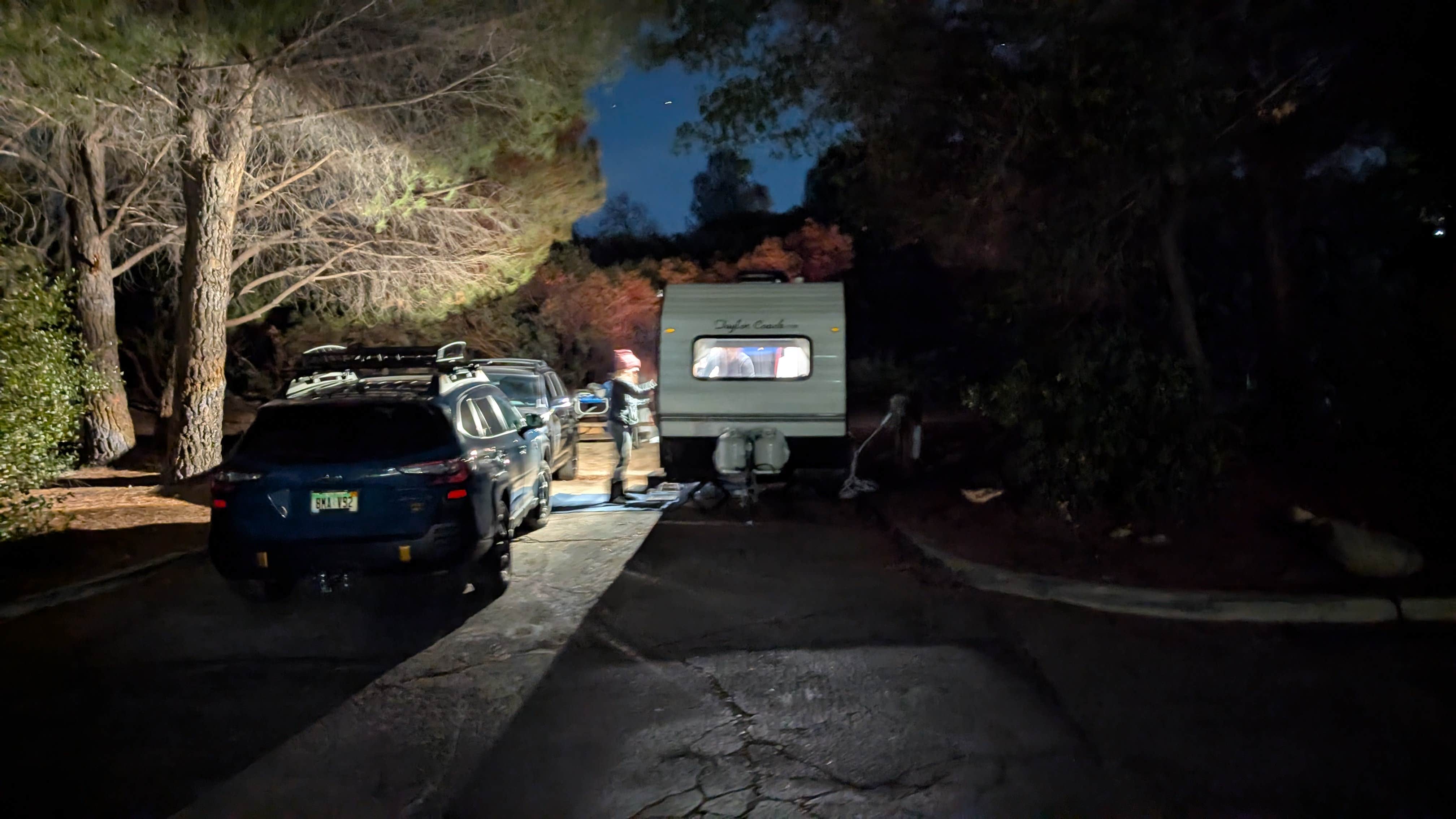 Kimberly L.'s photo of rv camping at Mesa Campground — Silverwood Lake State Recreation Area near Hesperia, CA