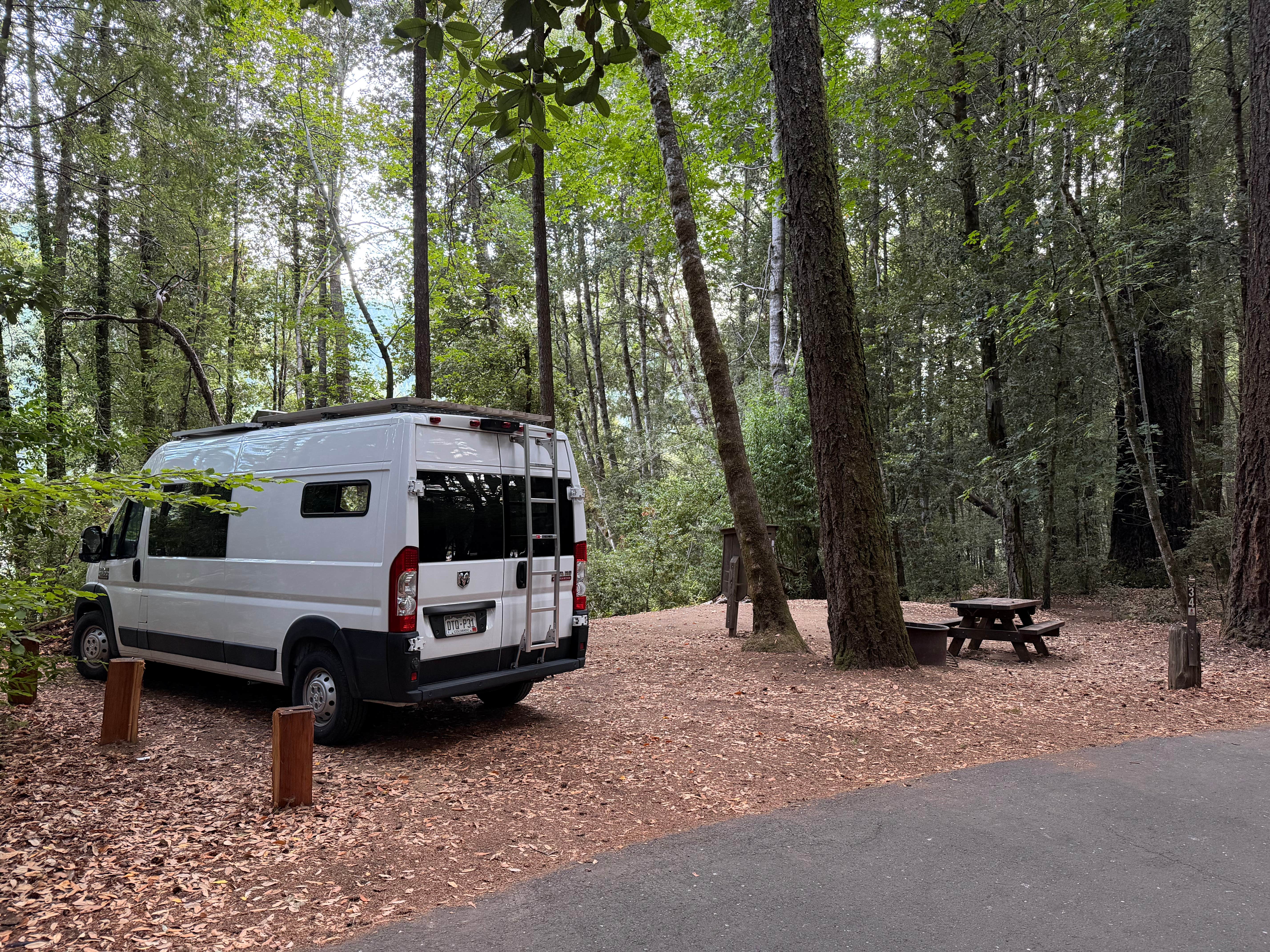 Camper-submitted photo at Standish-Hickory State Recreation Area Campground near Covelo, CA