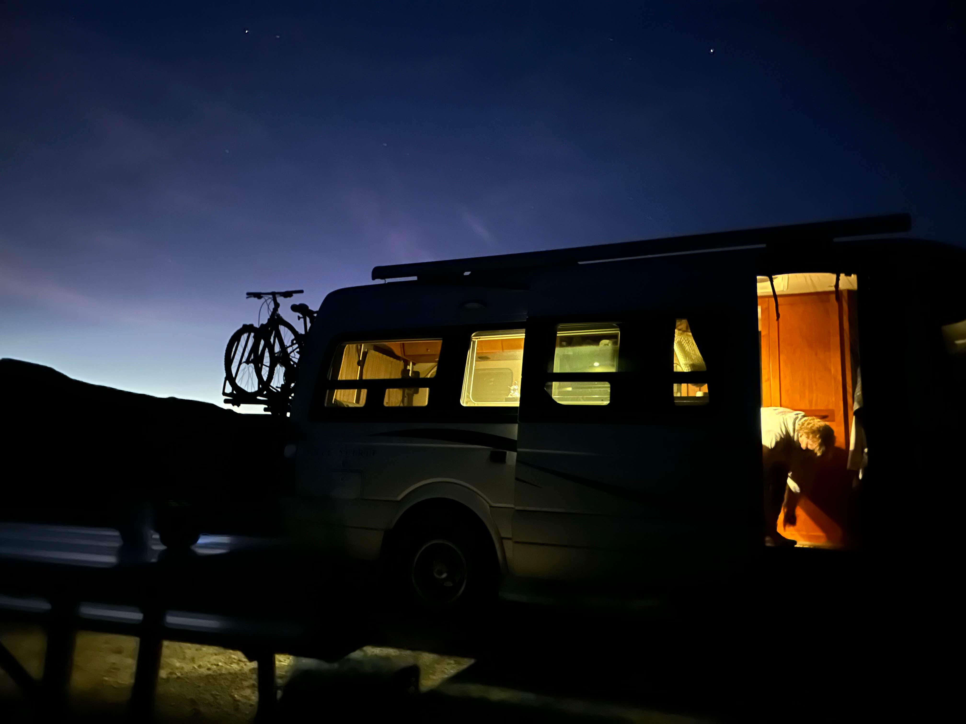 Teresa A.'s photo of rv camping at Texas Springs Campground — Death Valley National Park near Beatty, NV