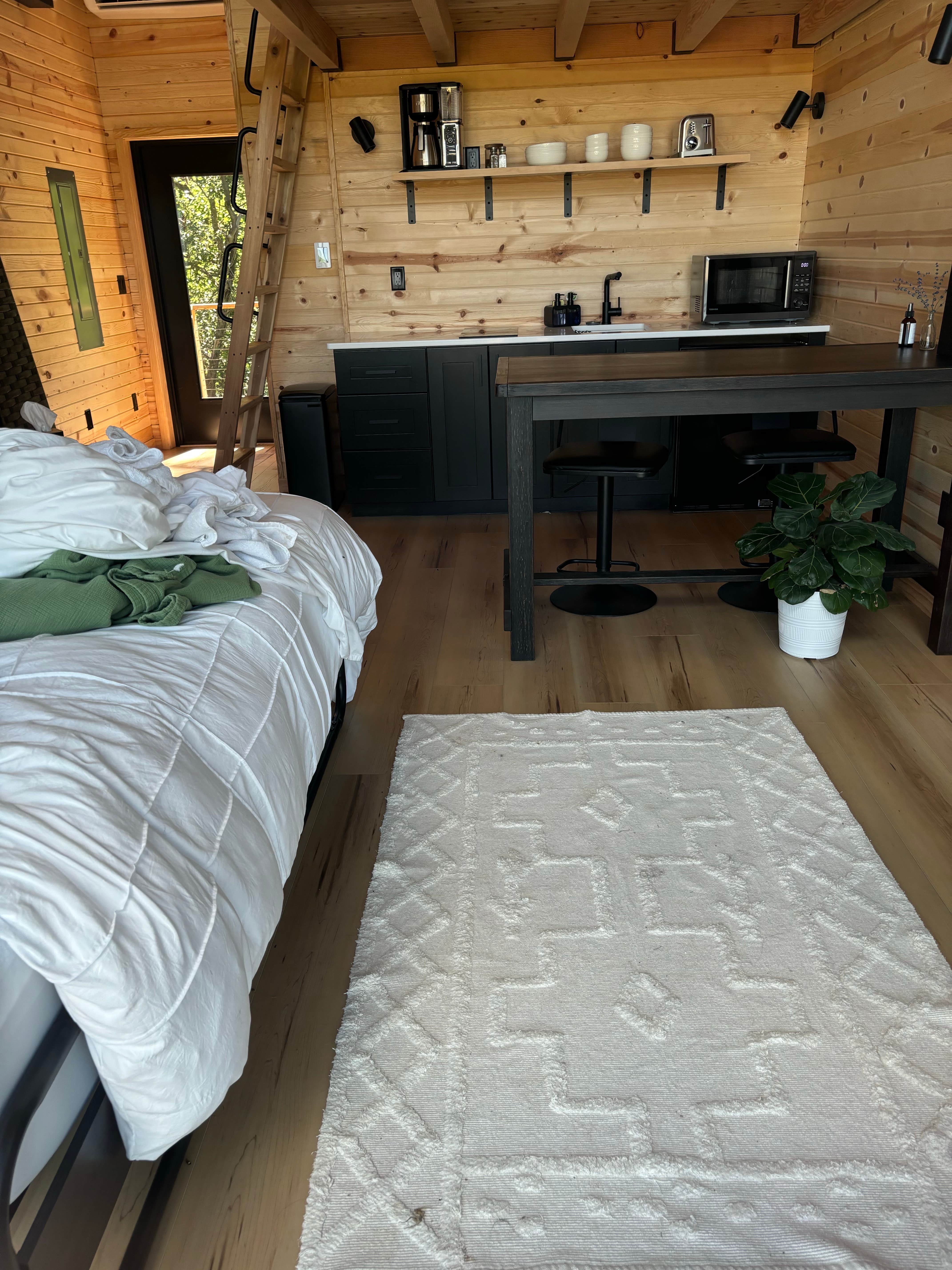 Camper submitted image from Calyx Creek, Creekside Treehouse - 3