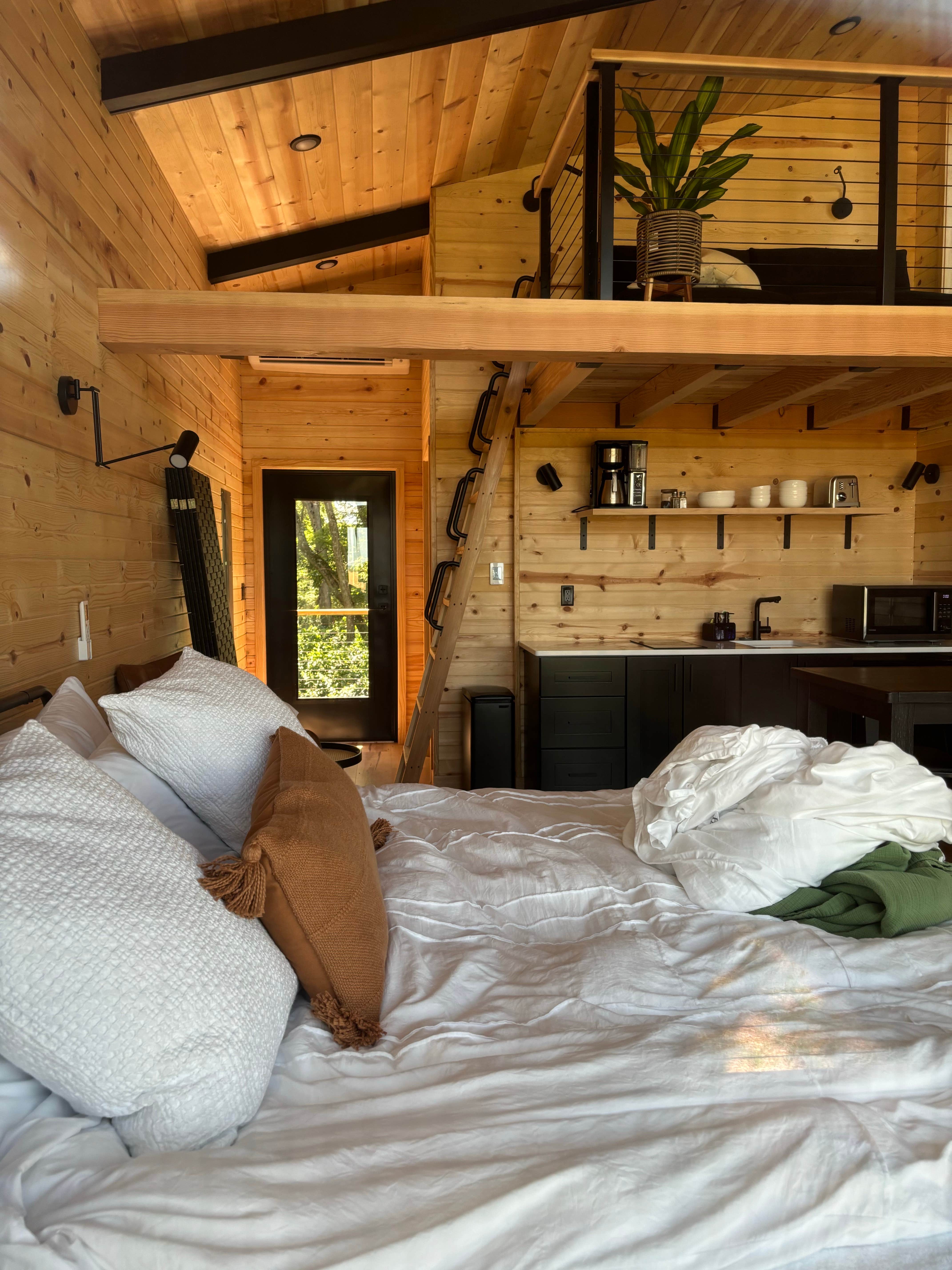 Camper submitted image from Calyx Creek, Creekside Treehouse - 1