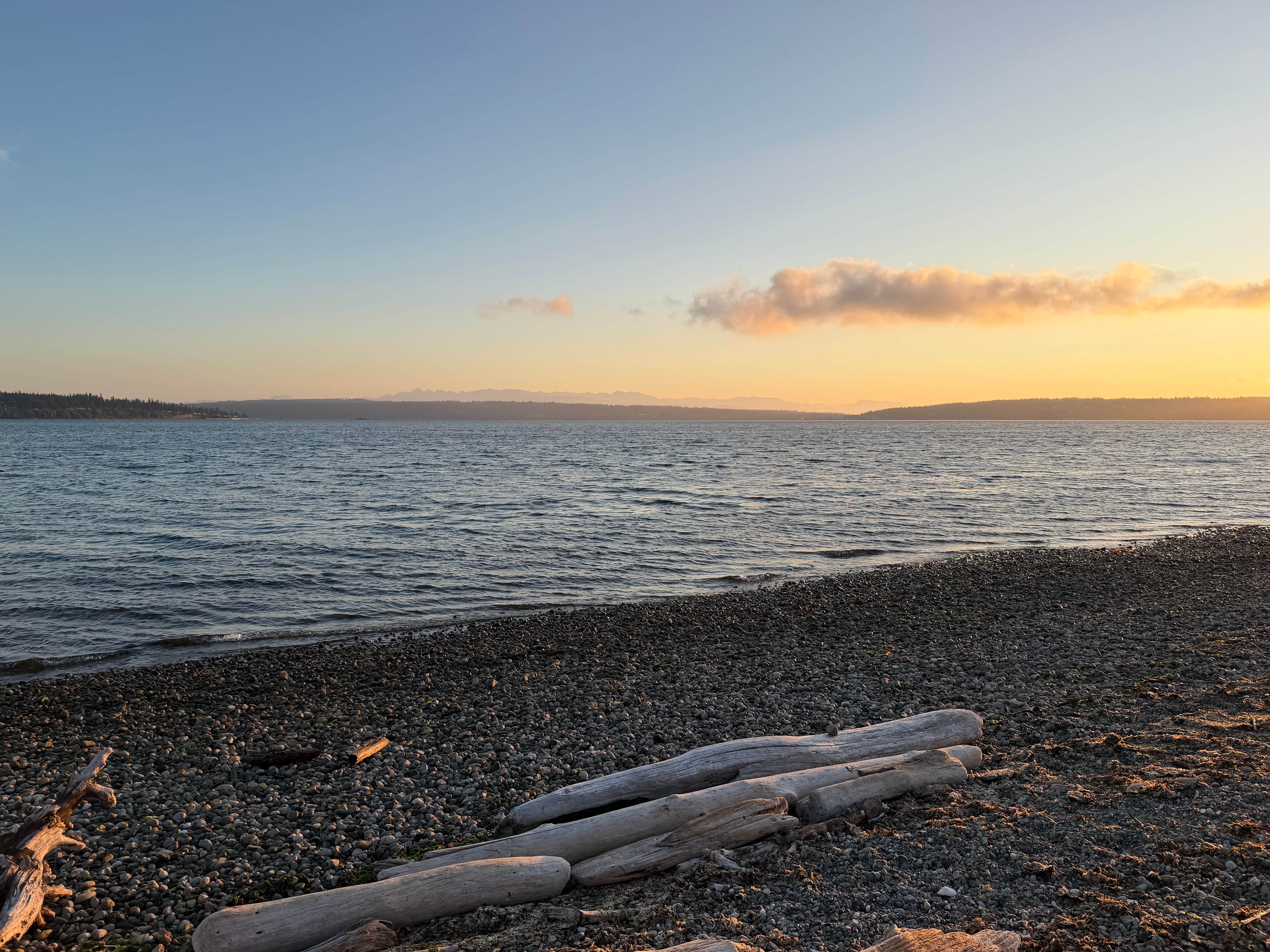Camper-submitted photo at Camano Island State Park Cabins near Coupeville, WA