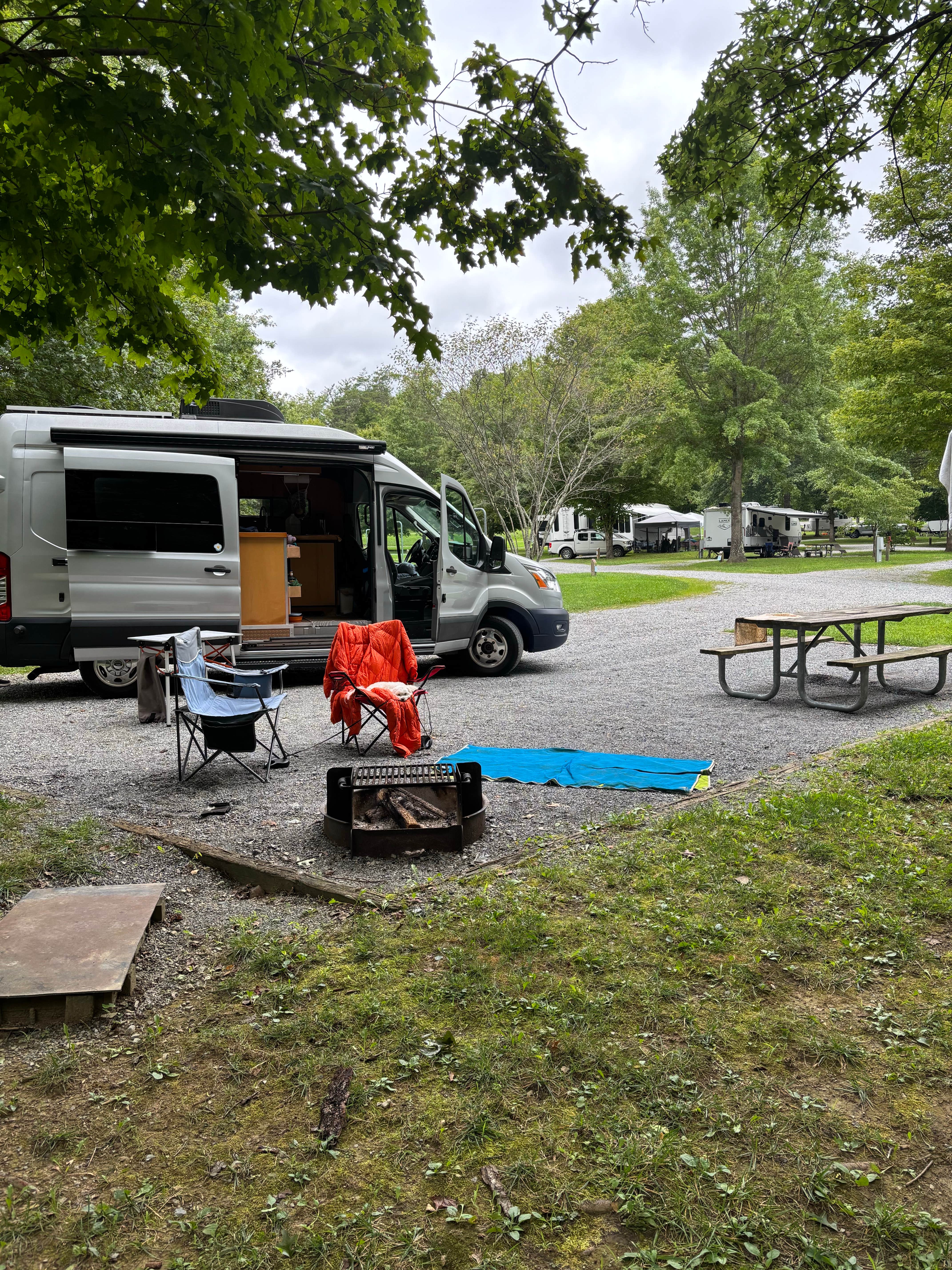 Camper-submitted photo at Camp Burson Campground — Hungry Mother State Park near Atkins, VA