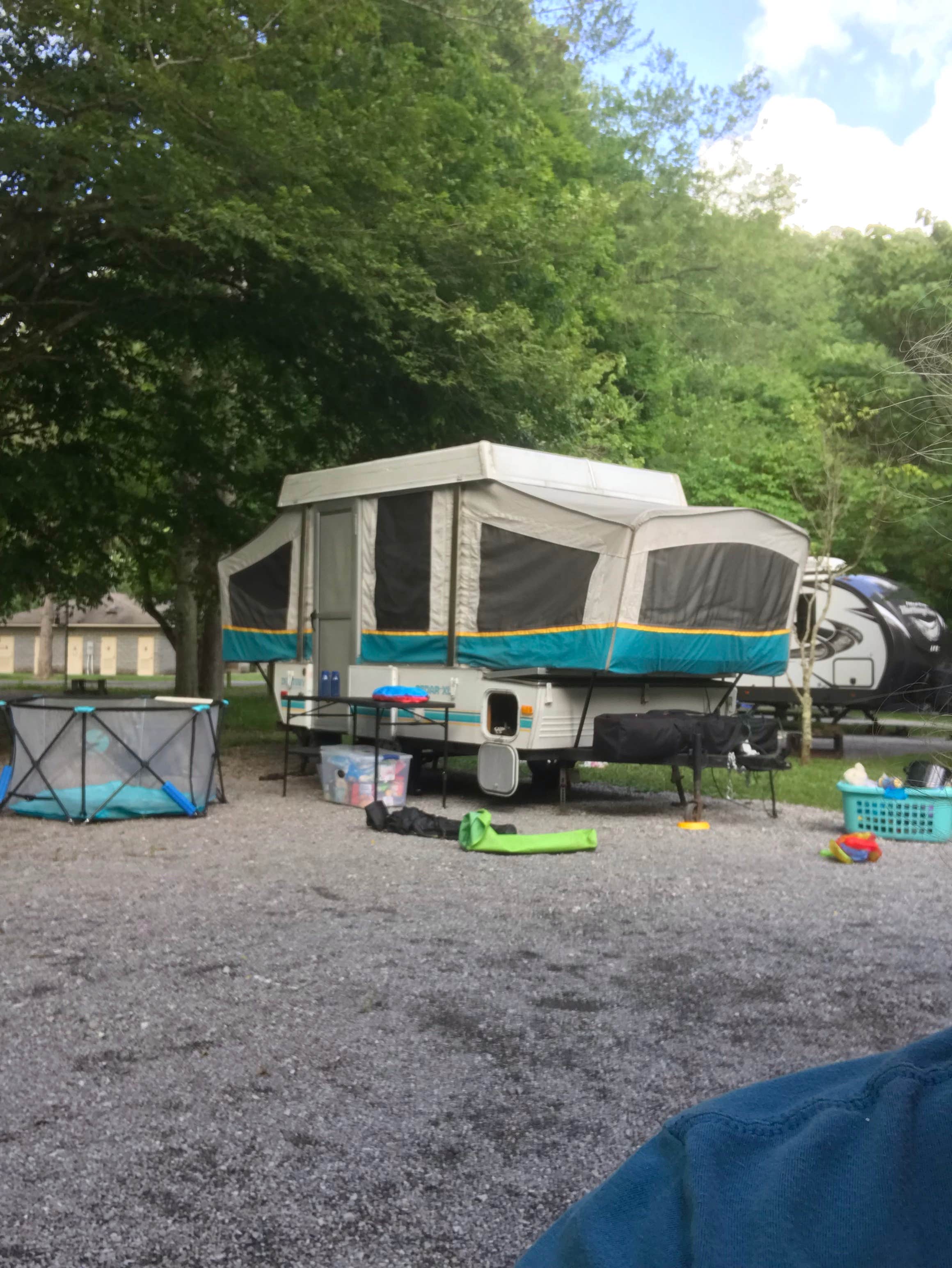 Camper-submitted photo at Camp Burson Campground — Hungry Mother State Park near Atkins, VA