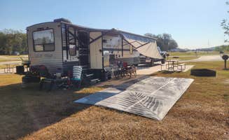 Bobbie S.'s photo of camping with pets at Camp Fimfo Waco near Navarro Mills Lake
