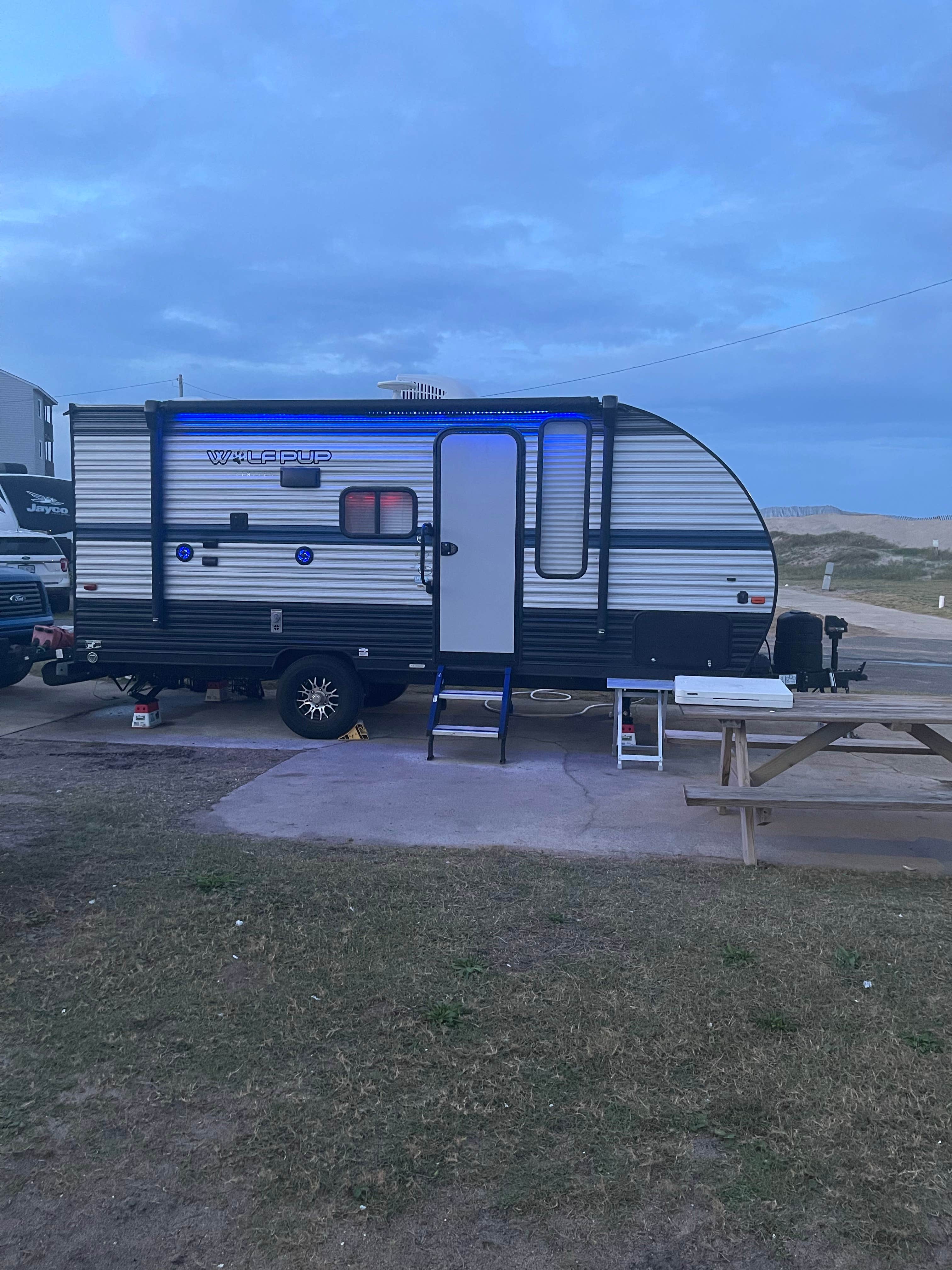 Mandy G.'s photo of rv camping at Camp Hatteras RV Resort and Campground near Rodanthe, NC