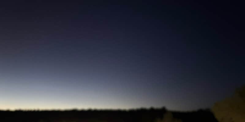 Camper submitted image from Dispersed Camp near shade tree on Hans Wash Road