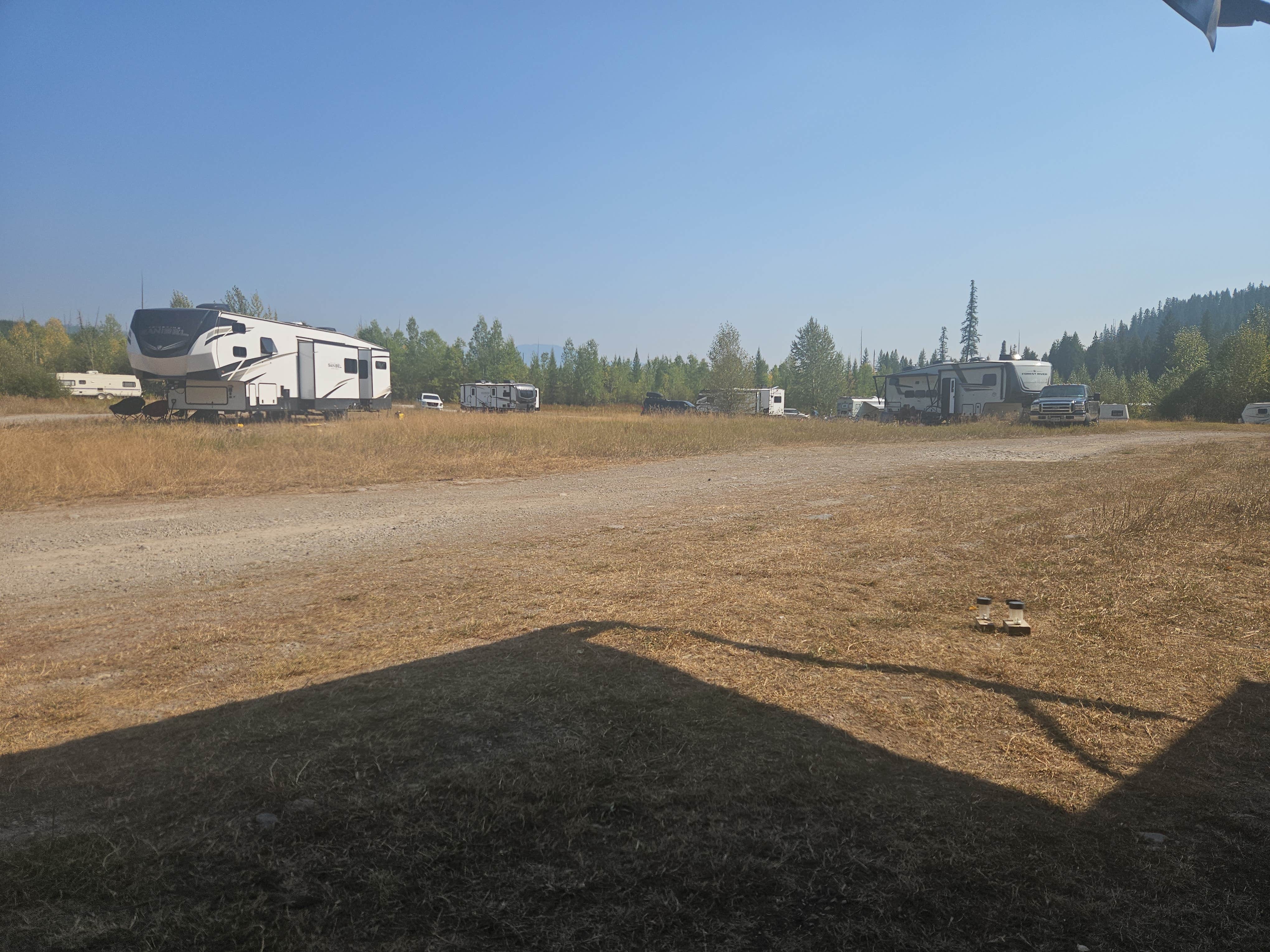 Camper-submitted photo at Camp off North Fork Road near Columbia Falls, MT