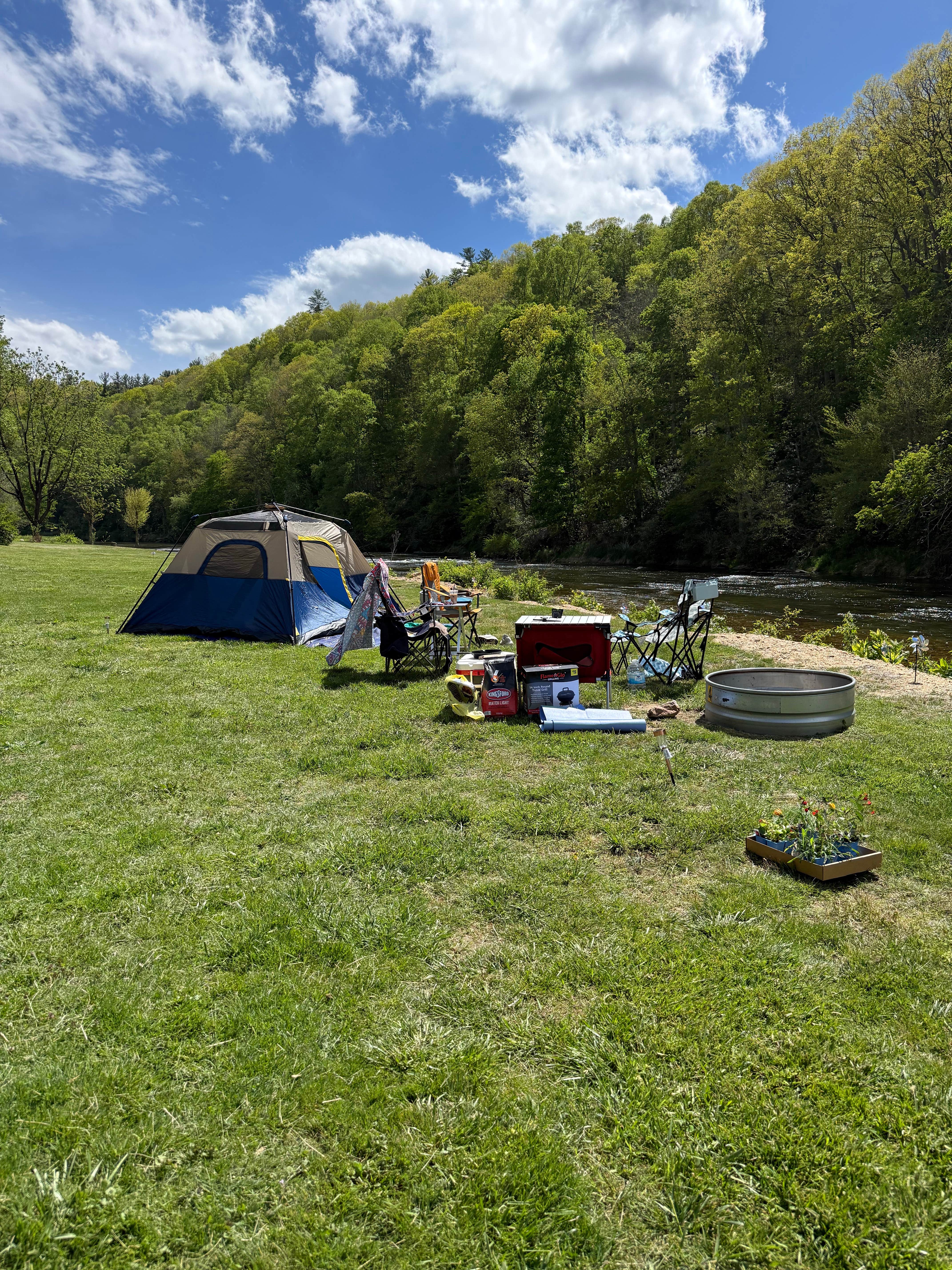 Camper-submitted photo at New River Redemption near Glendale Springs, NC