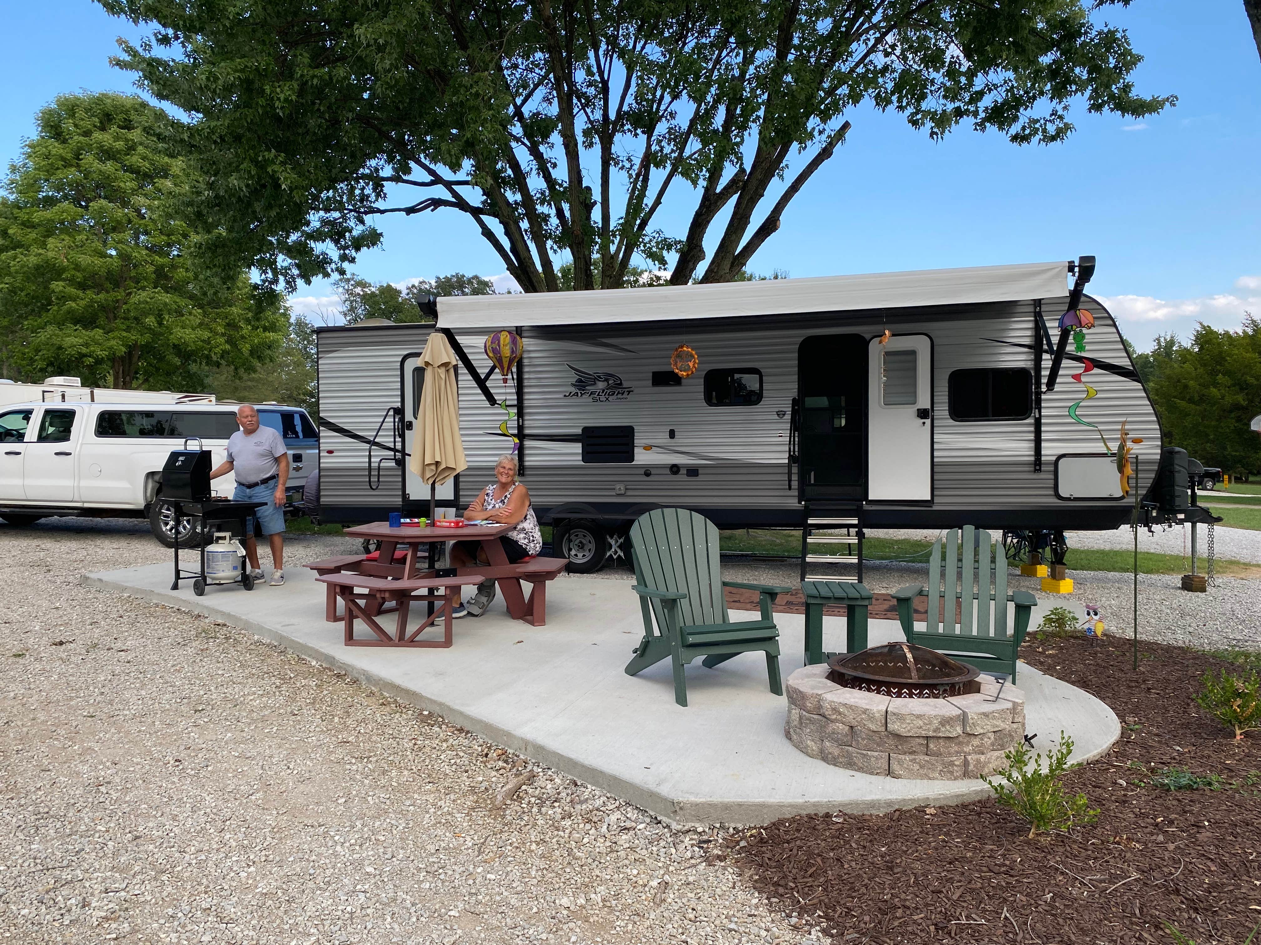 Ima C.'s photo of rv camping at Scottsburg/Raintree Lake KOA near New Albany, IN