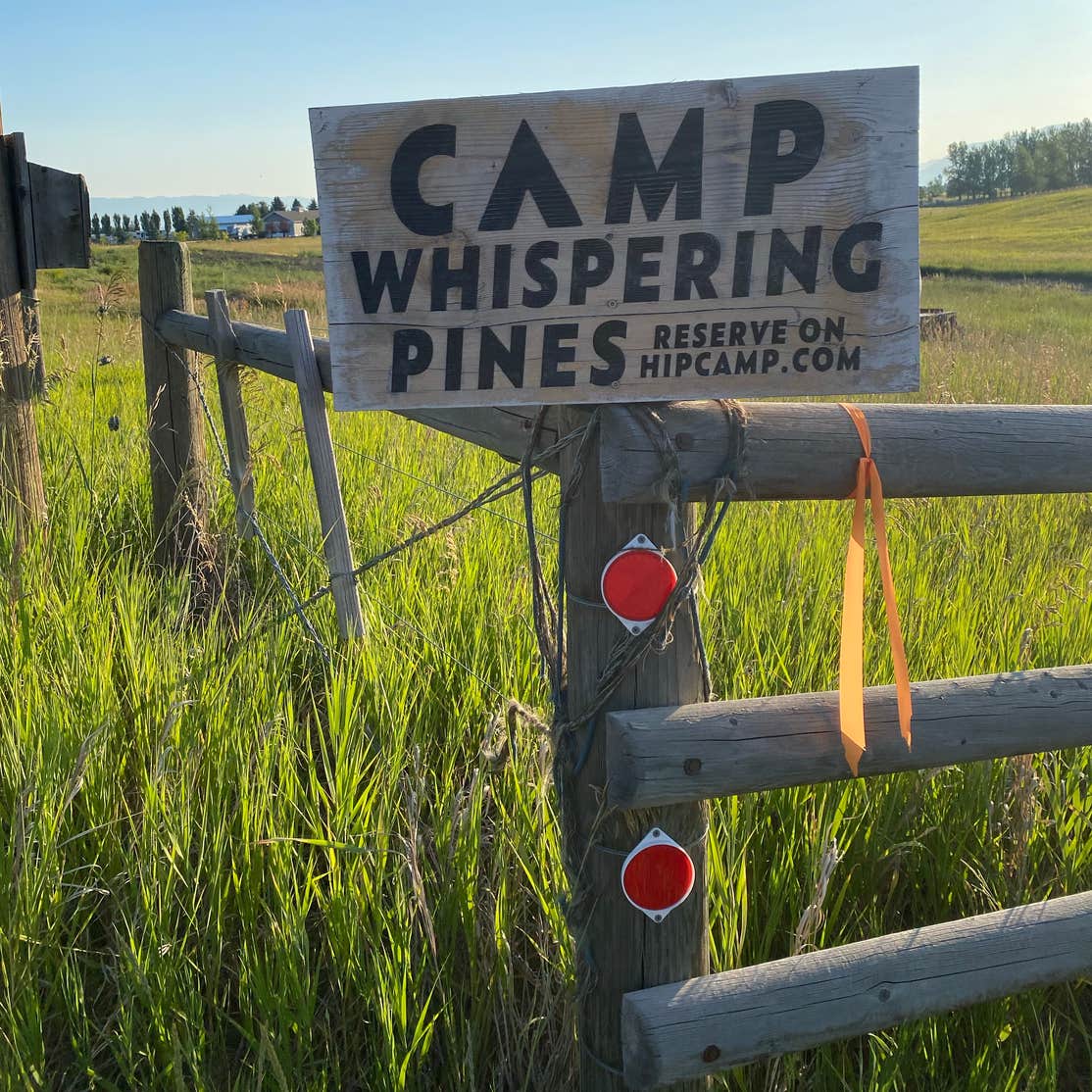 Horses Hot Shower Close to Everything Camping Kalispell, MT
