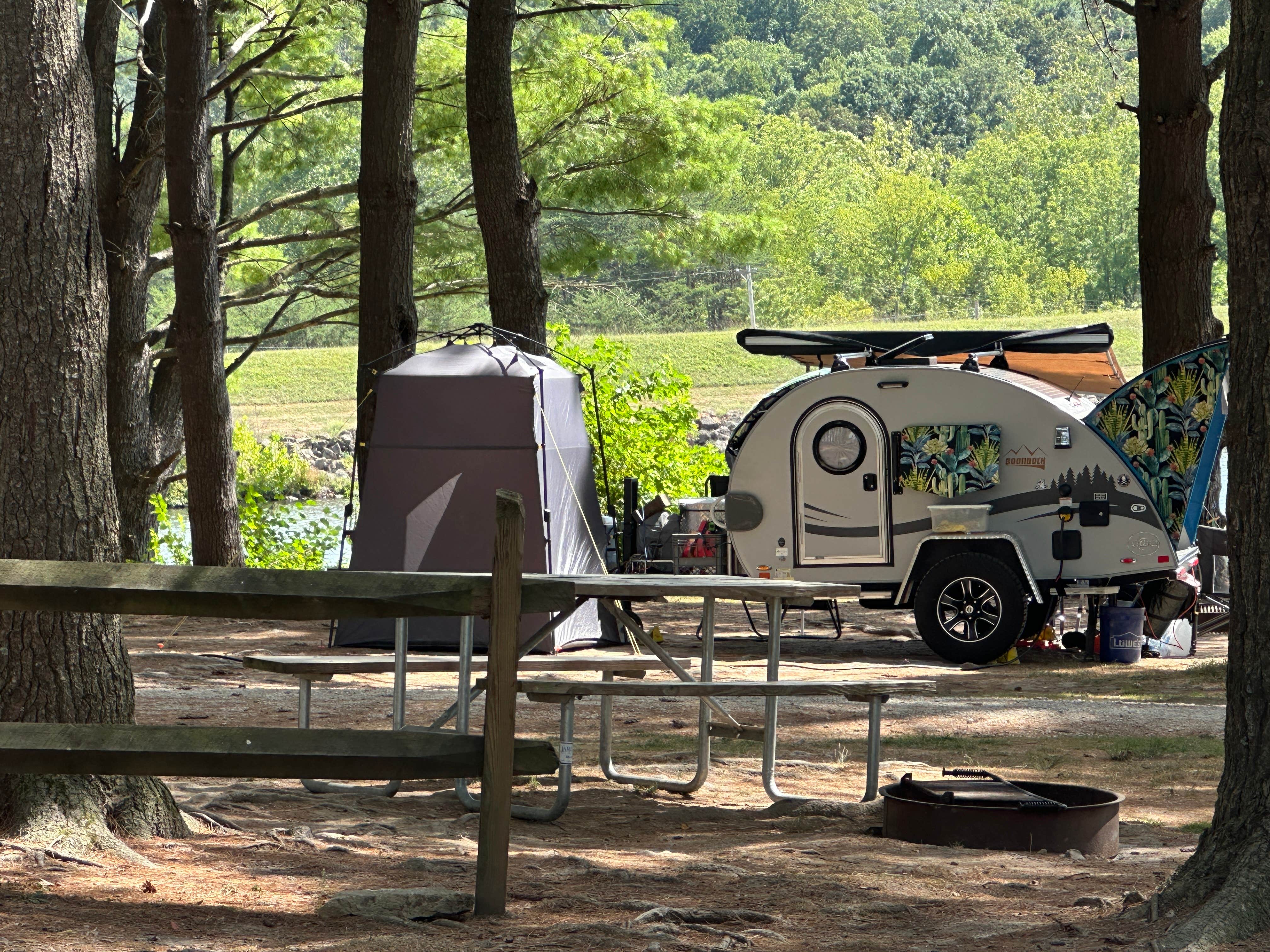 Camper-submitted photo at Campbell Cove Camping near Lockbourne, OH