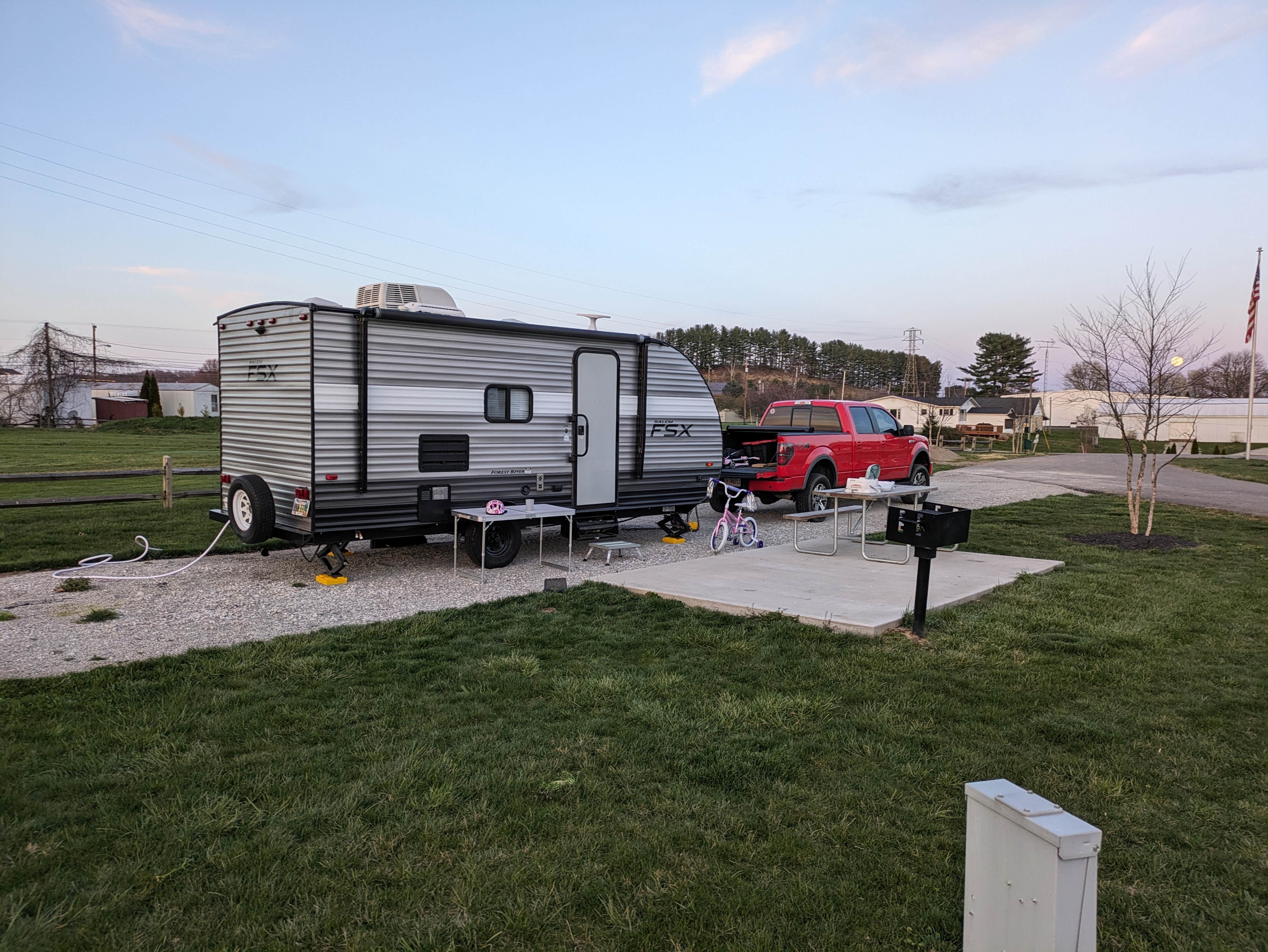 Camper-submitted photo at Campbell Cove Camping near Lockbourne, OH