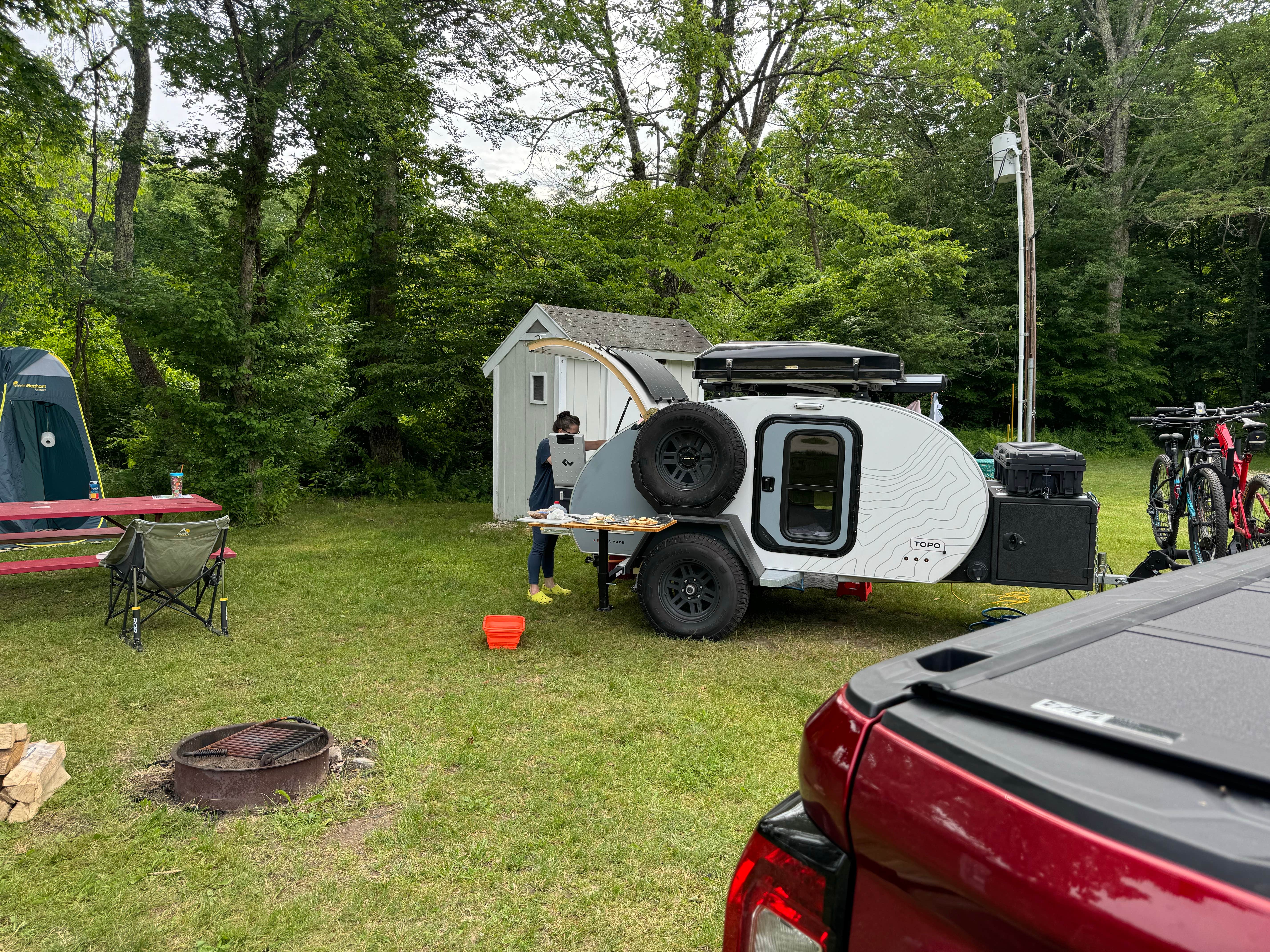 Jeff H.'s photo of rv camping at Camping On The Battenkill near Schuylerville, NY