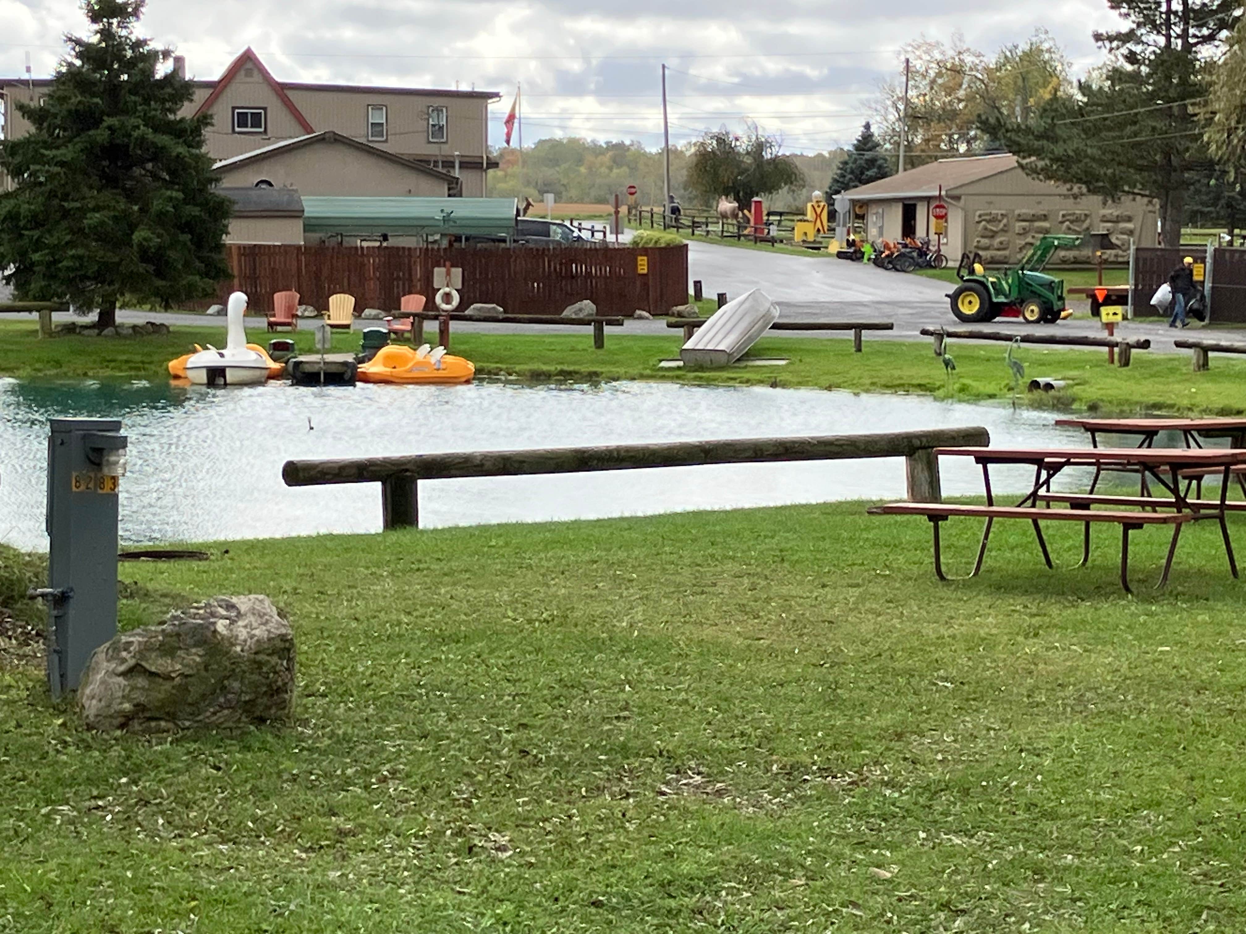 Roger W.'s photo of camping with pets at Canandaigua-Rochester KOA near Hilton, NY