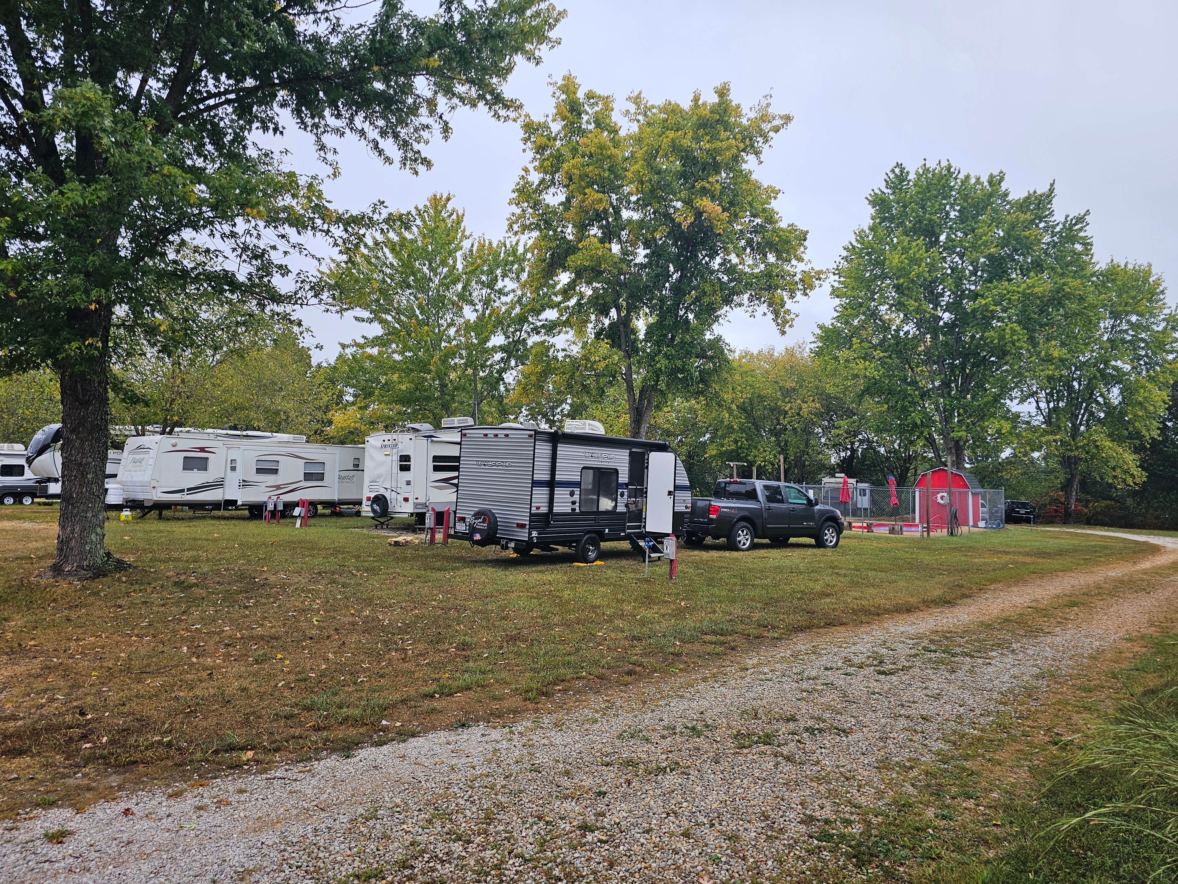 Justine S.'s photo of rv camping at Candy Cane RV Park & Campground near Bunker, MO