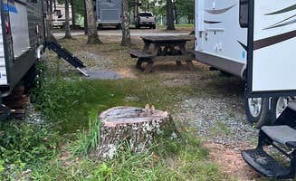 Nina B.'s photo of rv camping at Cane Creek Campground and RV Park near Randleman, NC