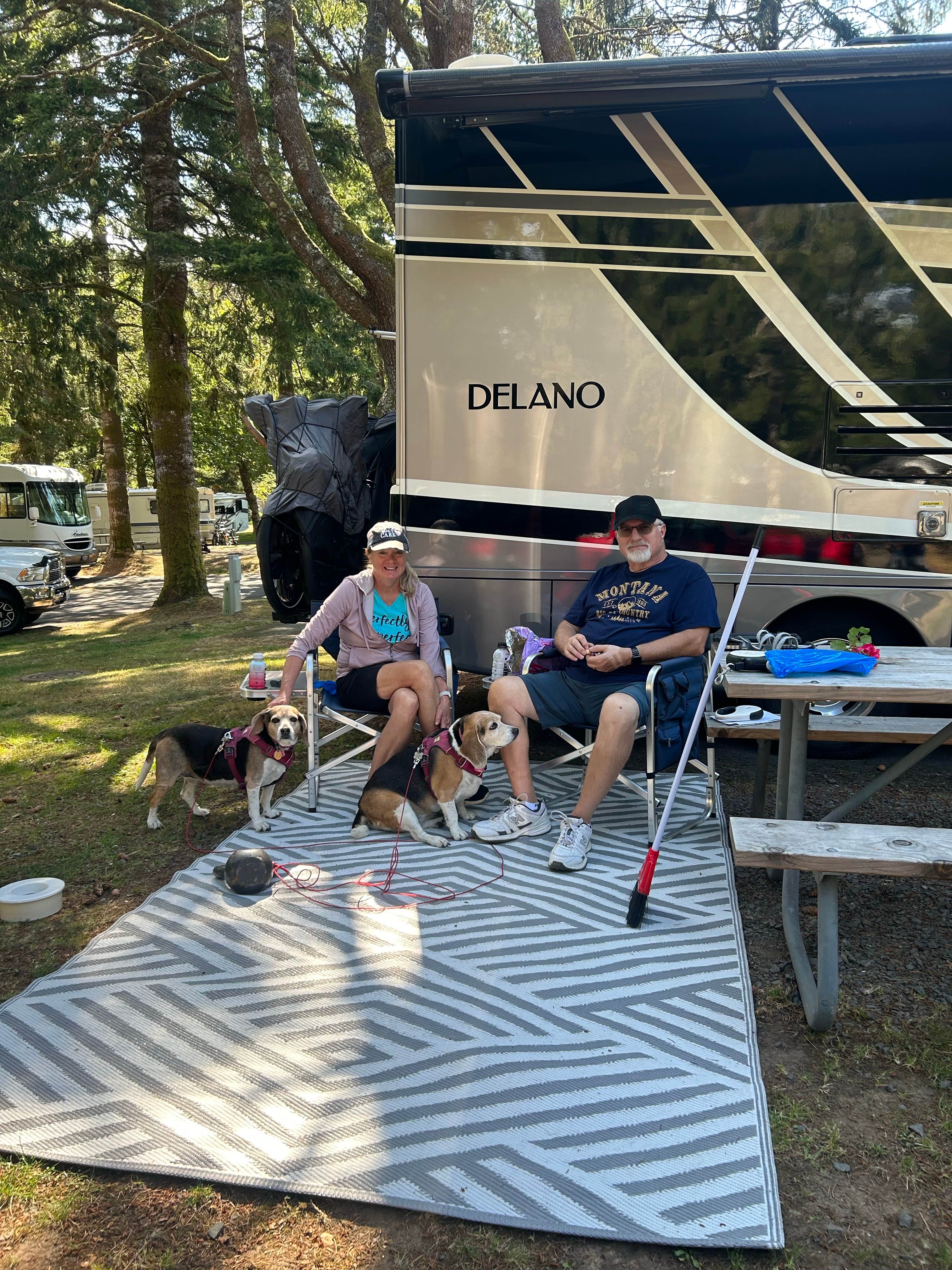 Ken C.'s photo of camping with pets at Cannon Beach RV Resort near Cannon Beach, OR