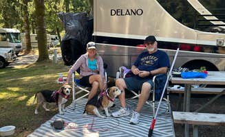 Ken C.'s photo of camping with pets at Cannon Beach RV Resort near Cannon Beach, OR